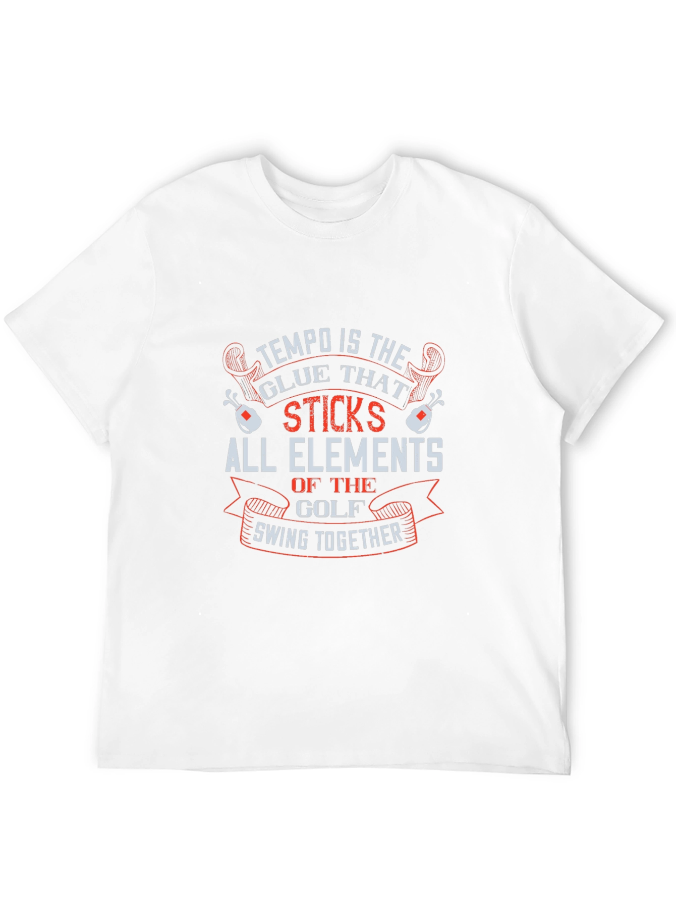 Tempo Golf T-Shirt: All Elements Swing Together