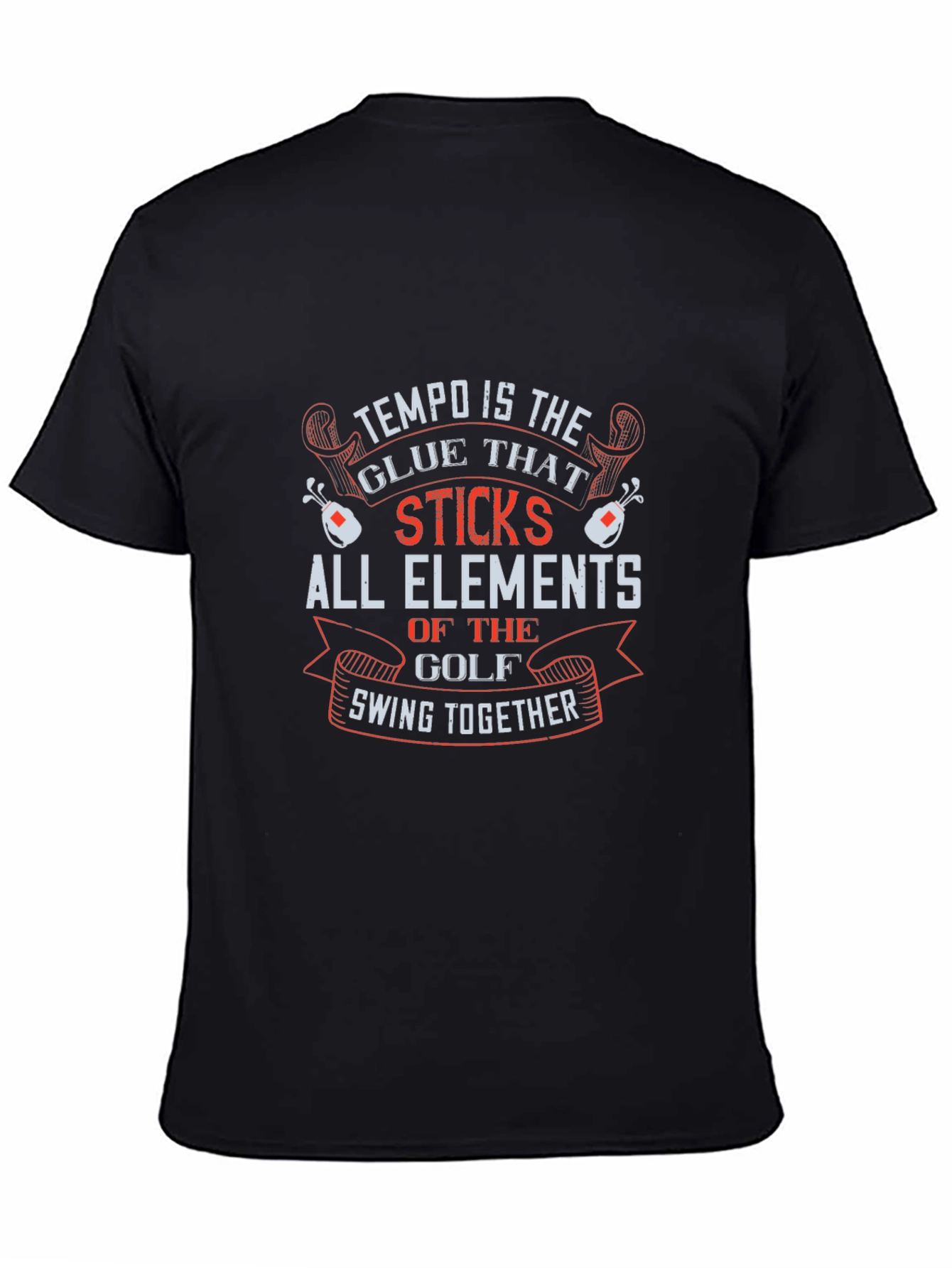 Tempo Golf T-Shirt: All Elements Swing Together