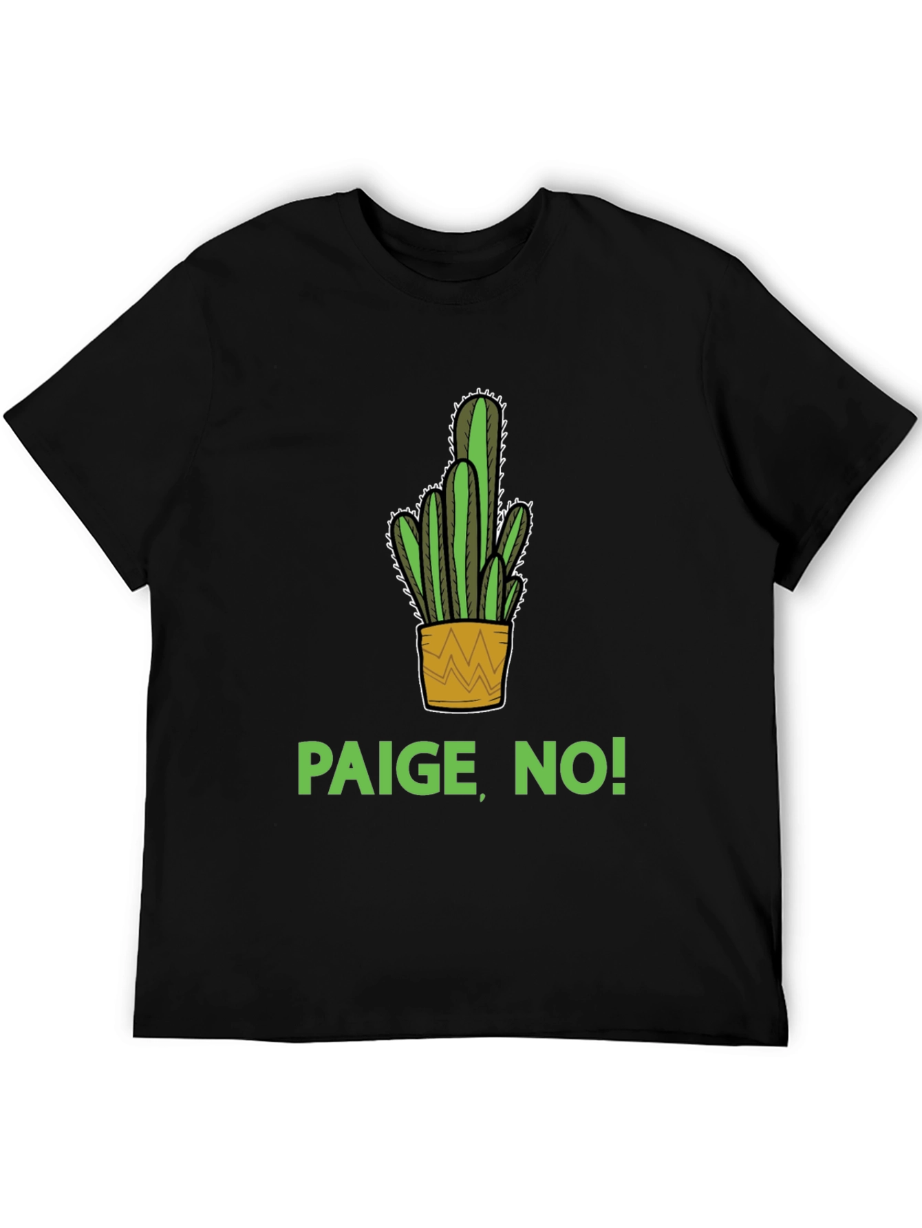 Paige No! Cactus Graphic T-Shirt