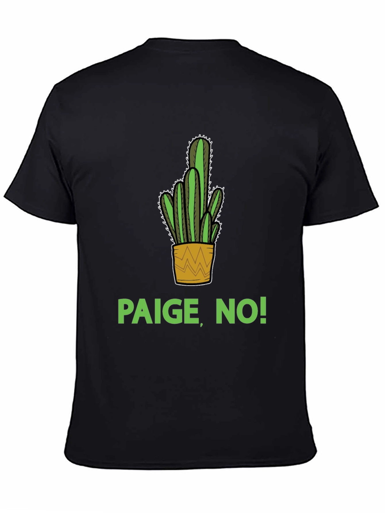 Paige No! Cactus Graphic T-Shirt