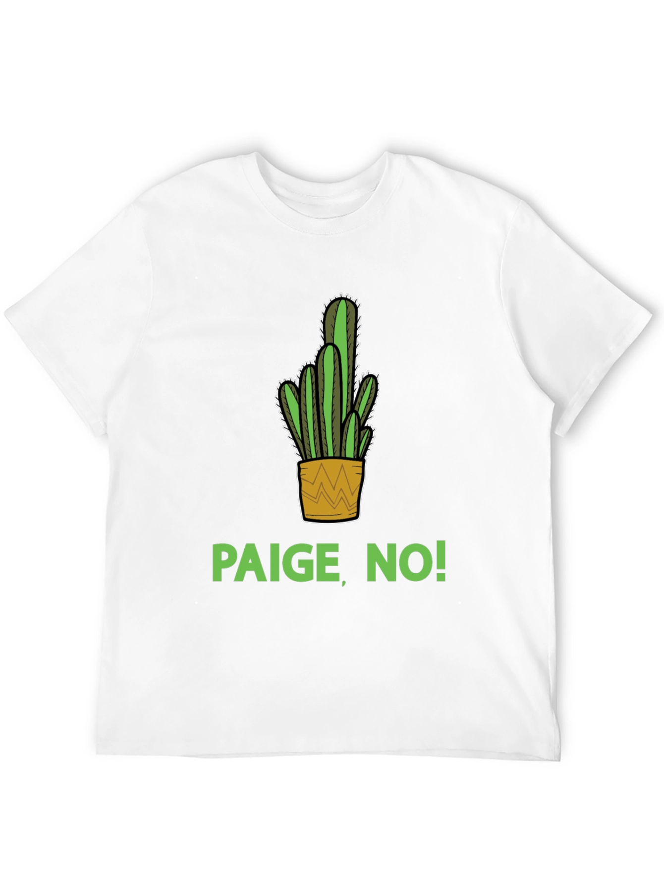 Paige No! Cactus Graphic T-Shirt