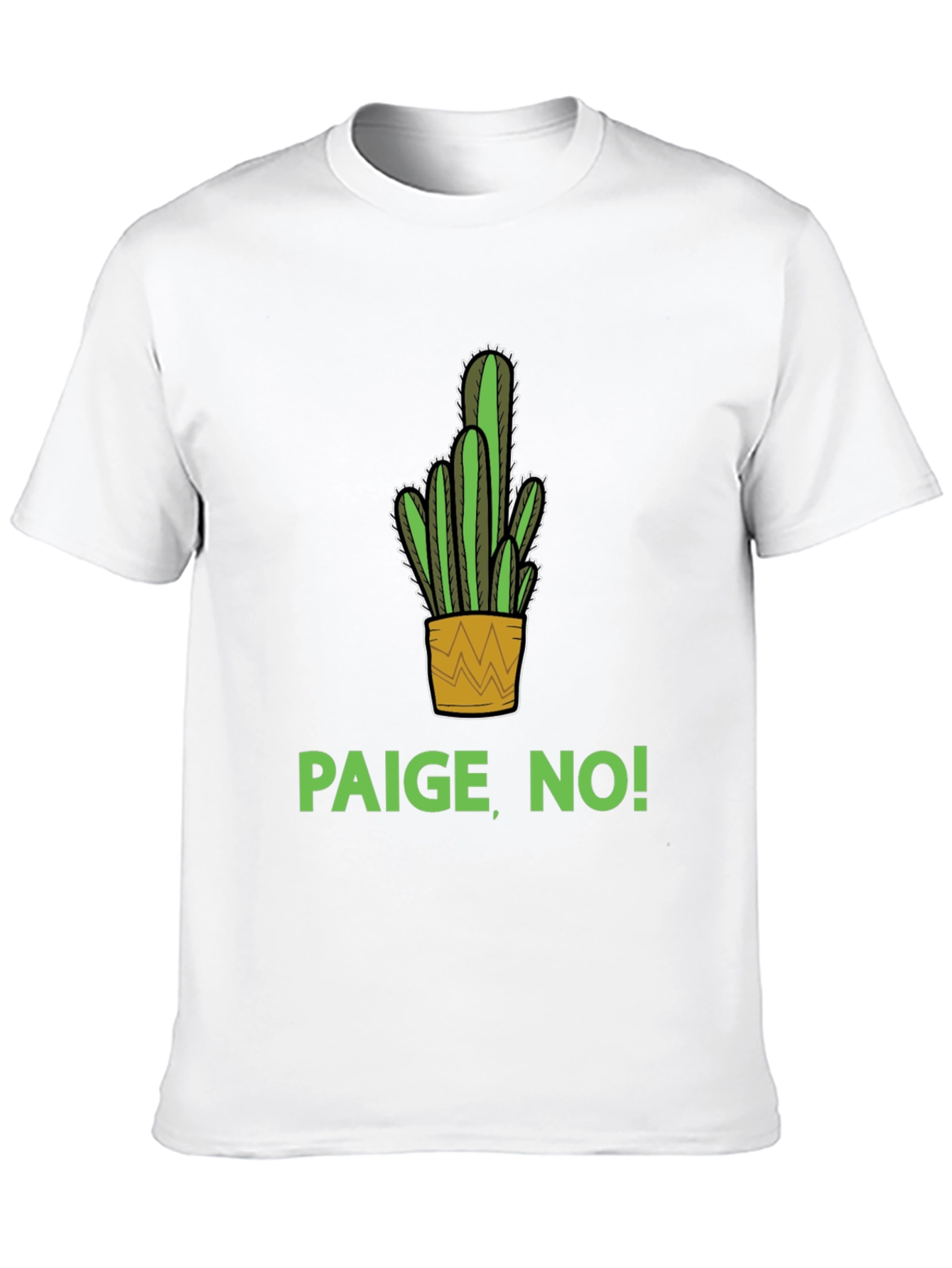 Paige No! Cactus Graphic T-Shirt