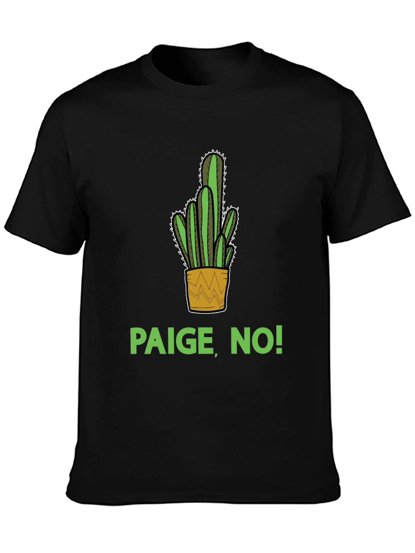 Paige No! Cactus Graphic T-Shirt