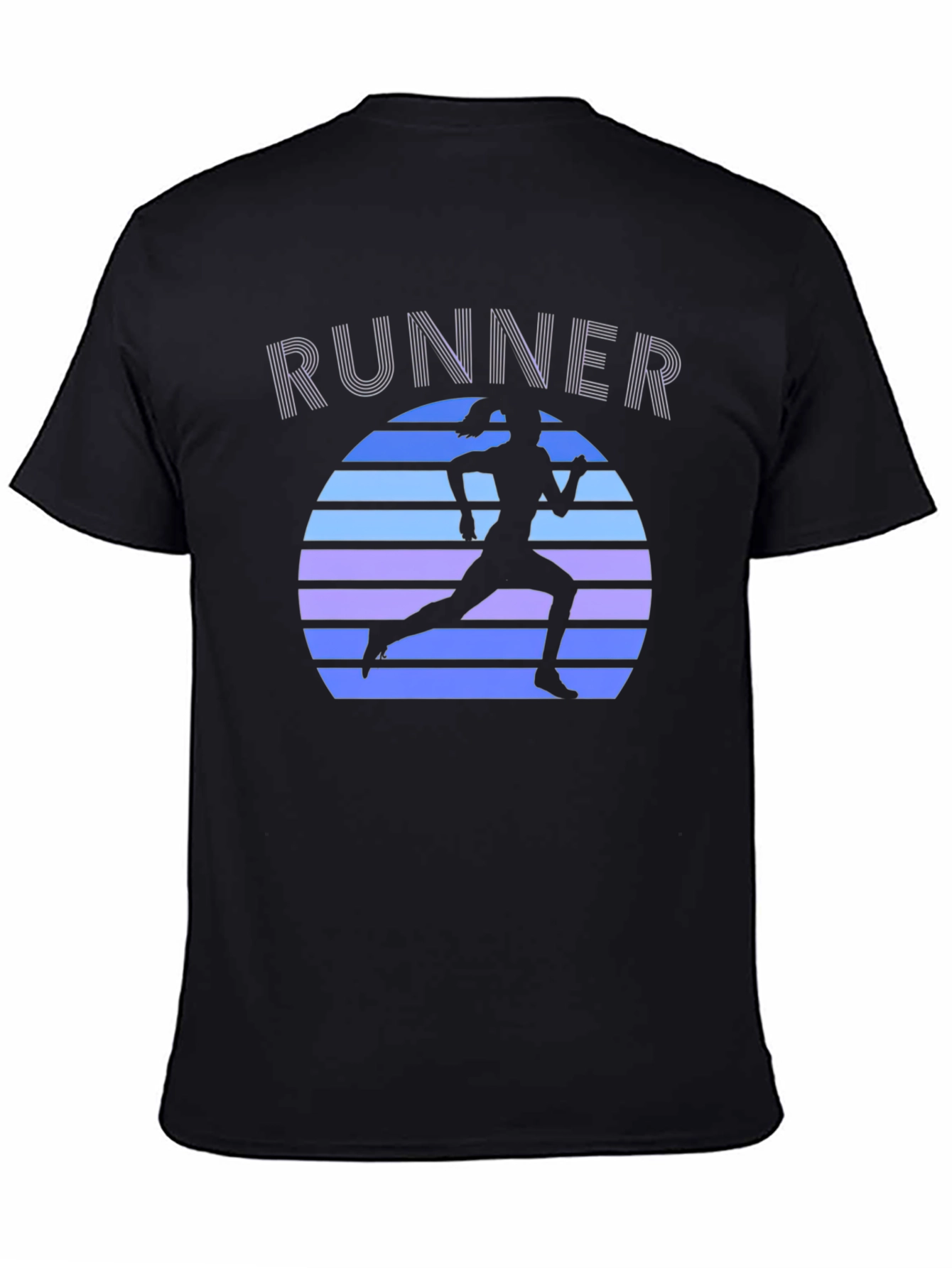 Retro Runner Graphic Tee - Cool Running Shirt