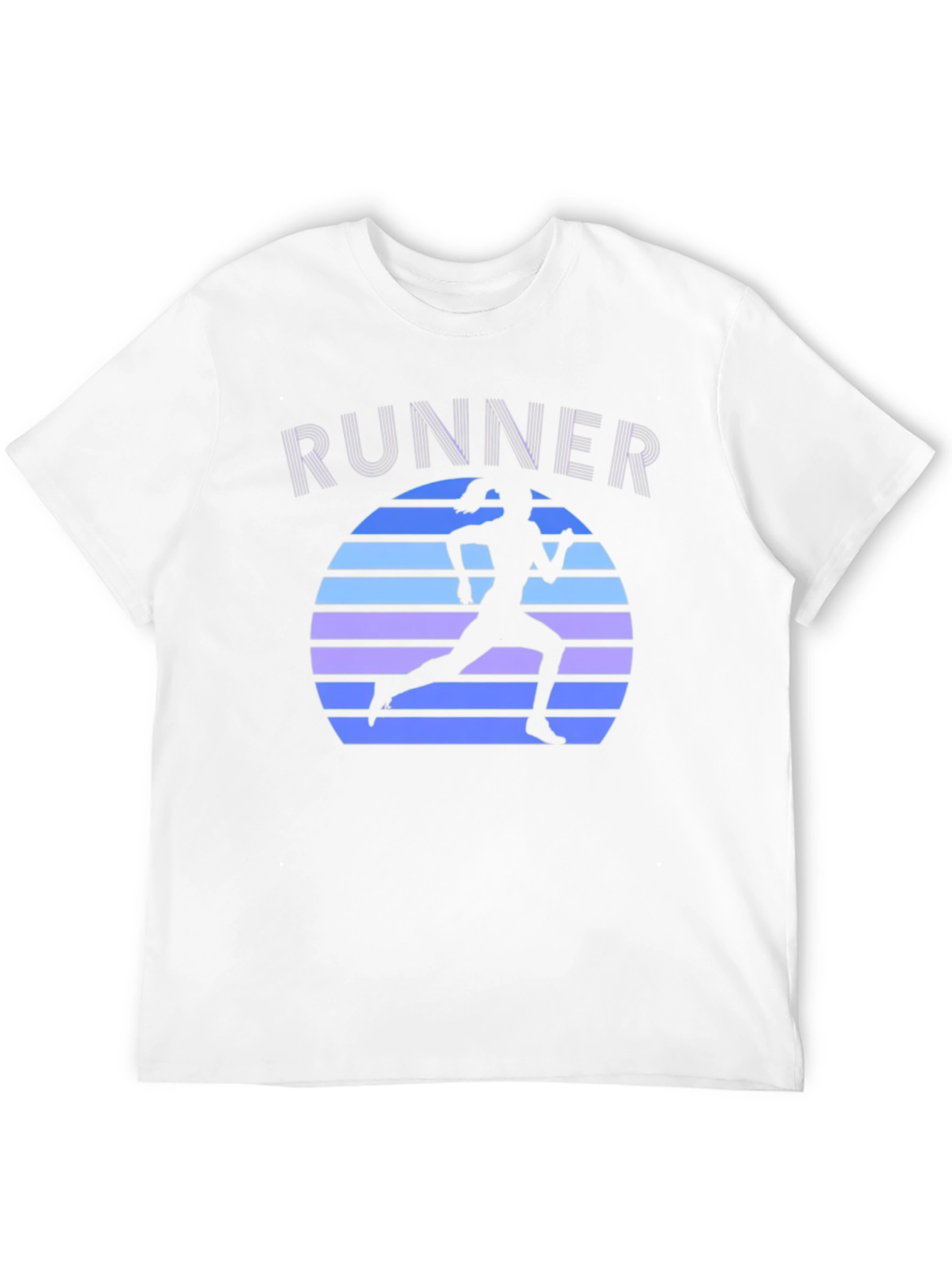 Retro Runner Graphic Tee - Cool Running Shirt