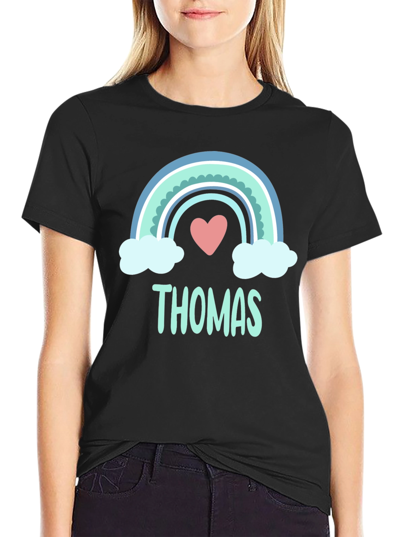 Personalized Rainbow Thomas T-Shirt