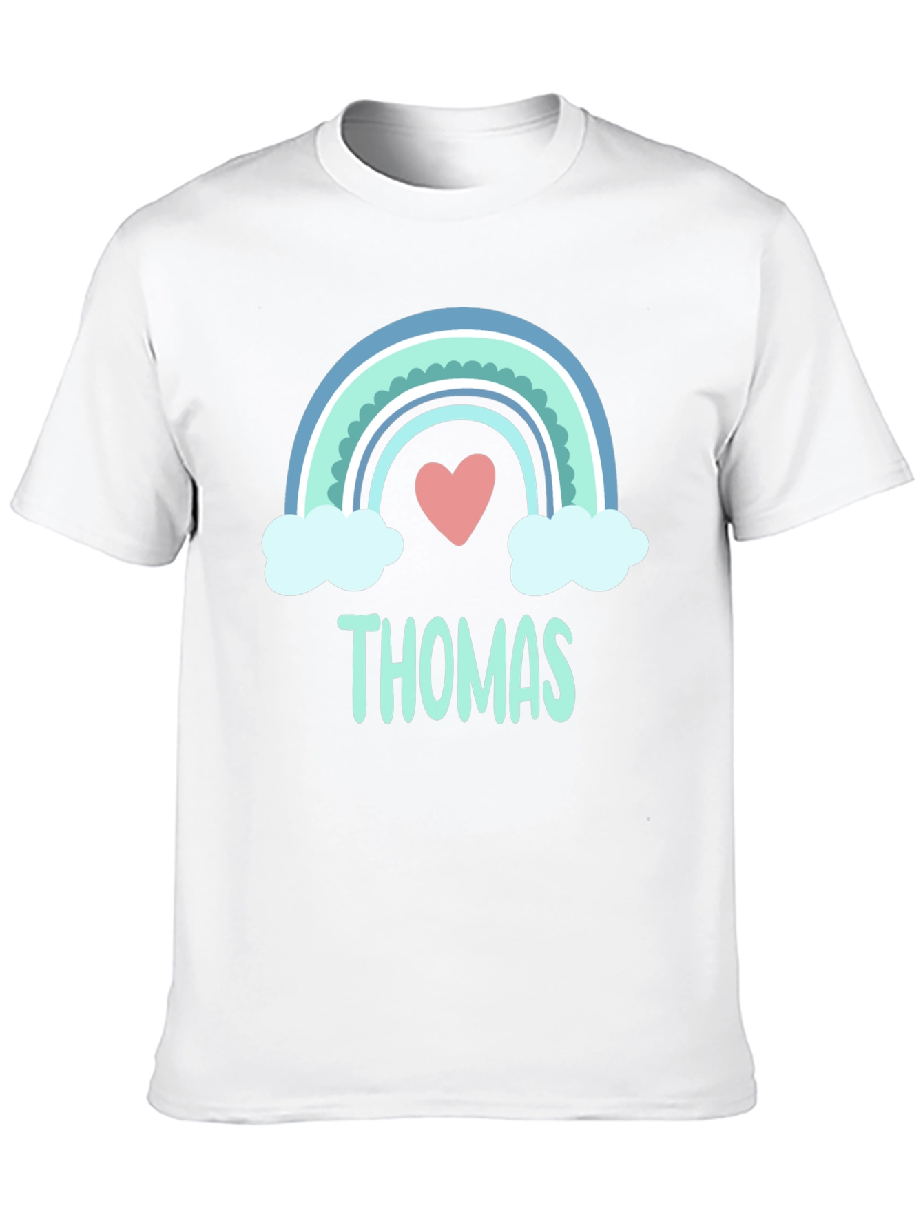 Personalized Rainbow Thomas T-Shirt