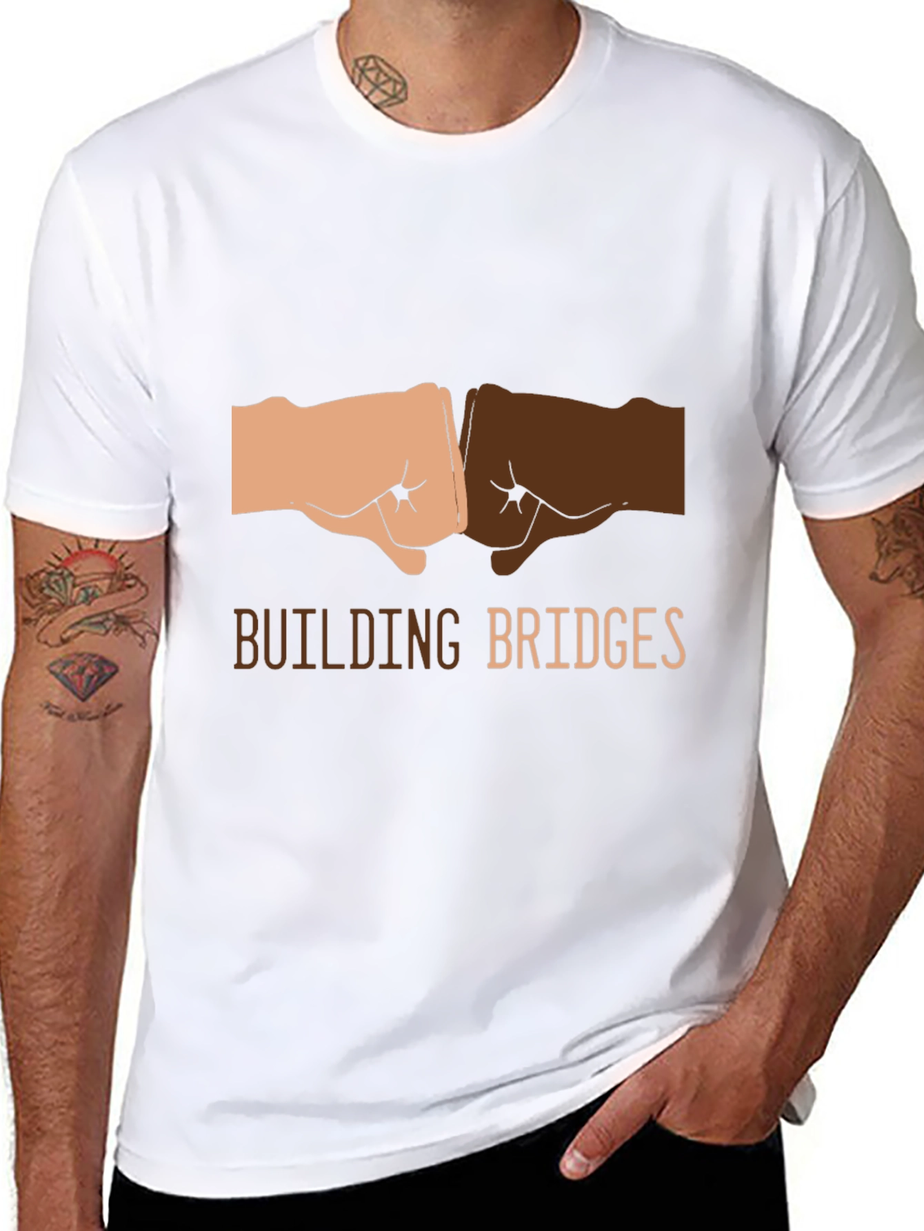 Building Bridges Graphic T-Shirt