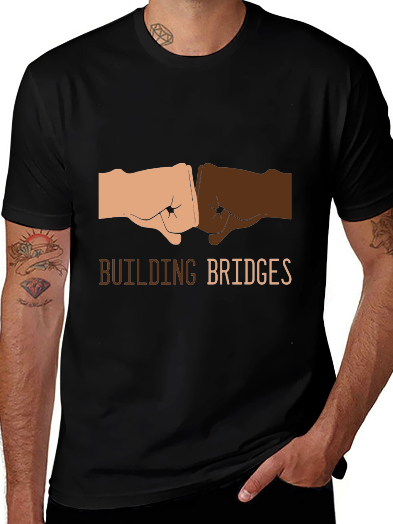 Building Bridges Graphic T-Shirt