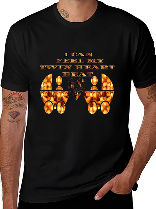 Twin Heart Beat Graphic Tee