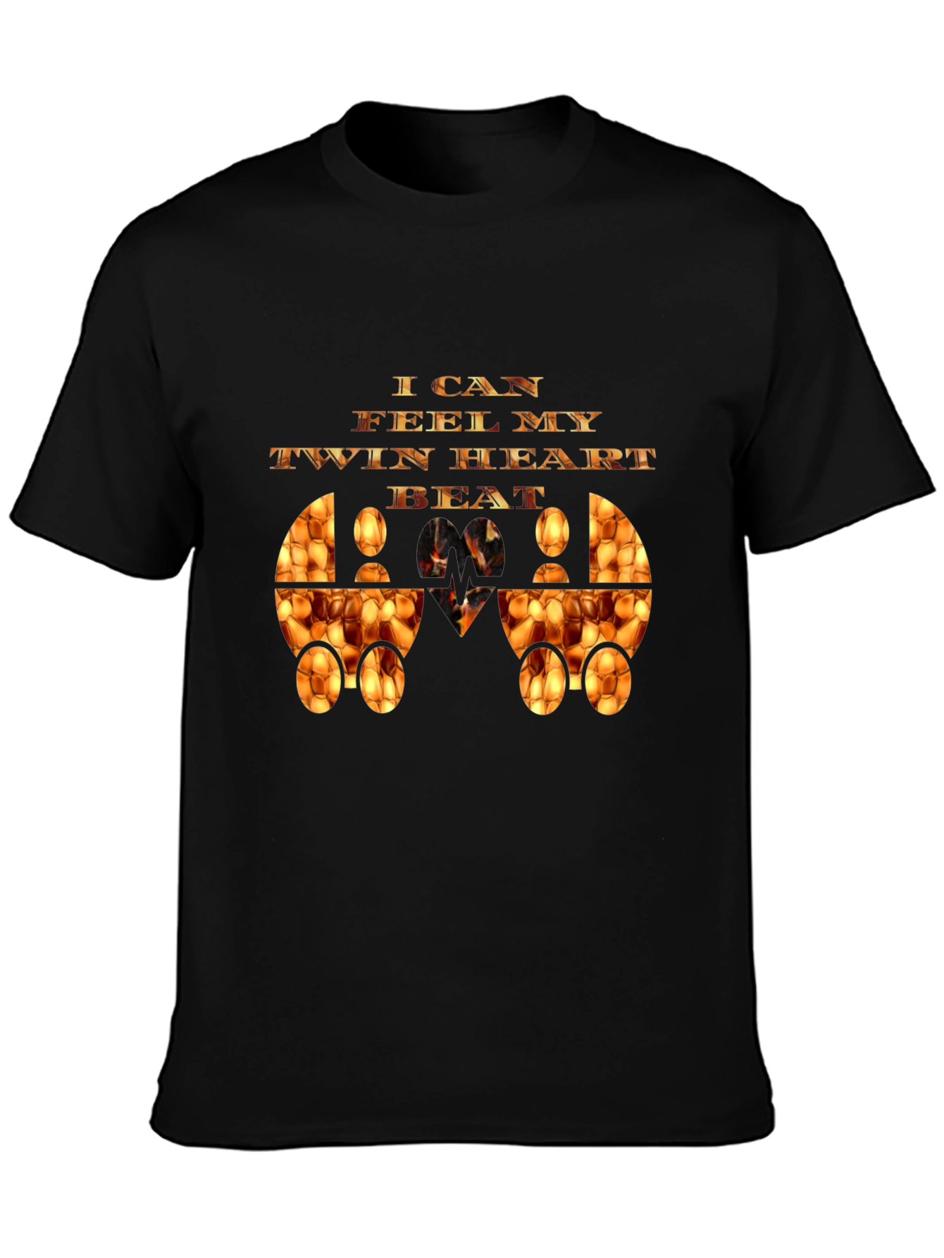 Twin Heart Beat Graphic Tee
