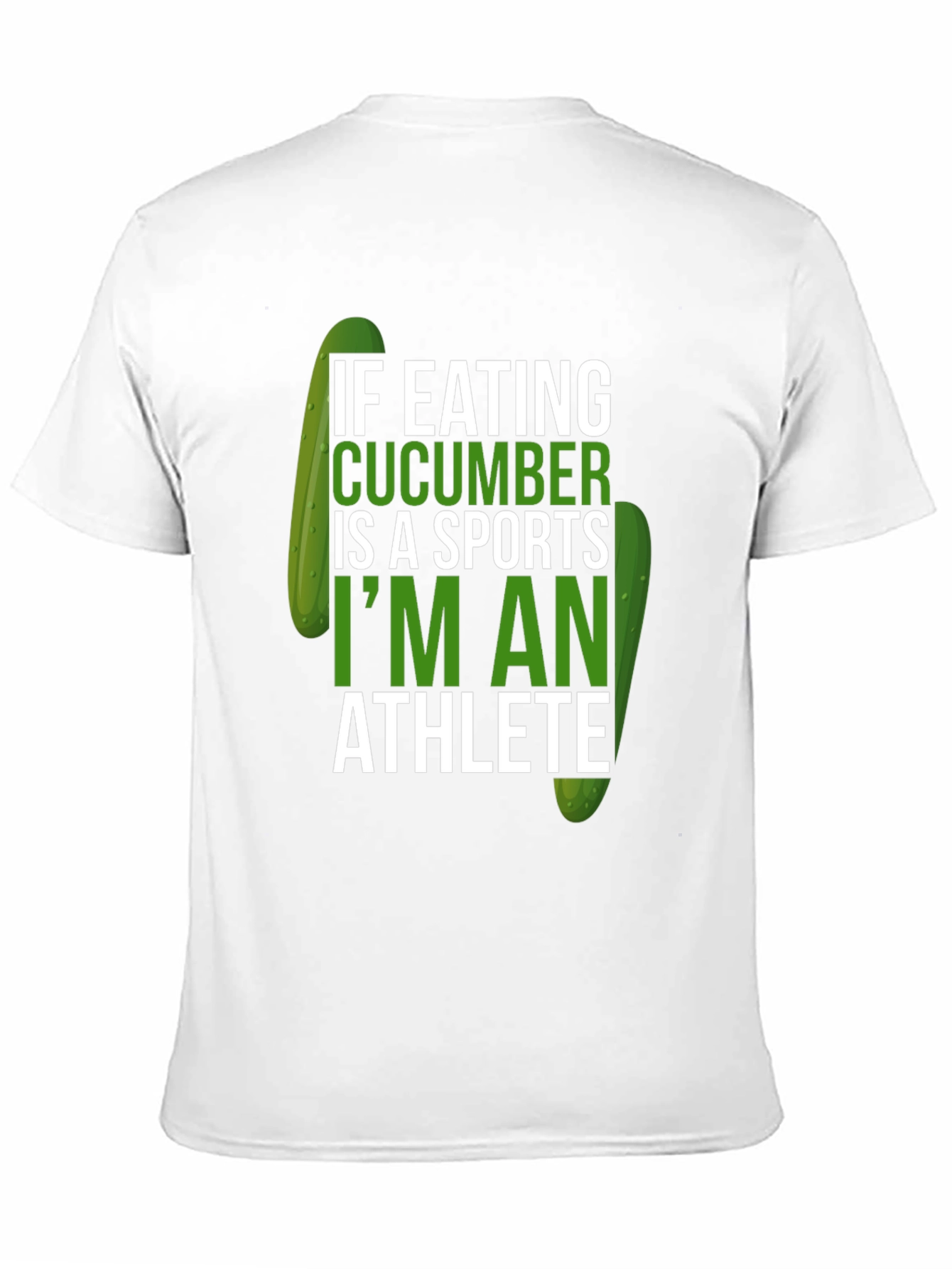 Funny Cucumber Athlete T-Shirt
