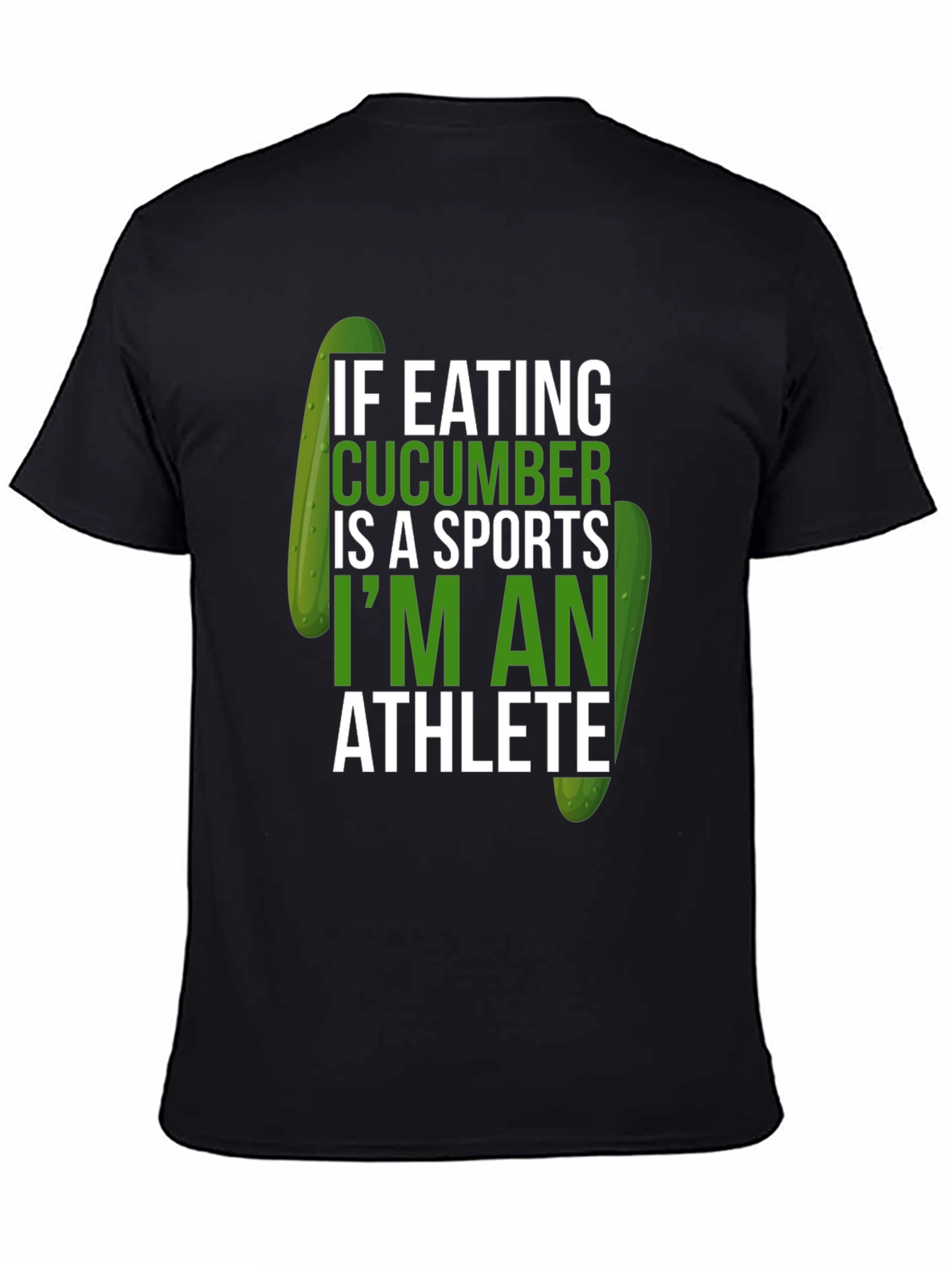 Funny Cucumber Athlete T-Shirt