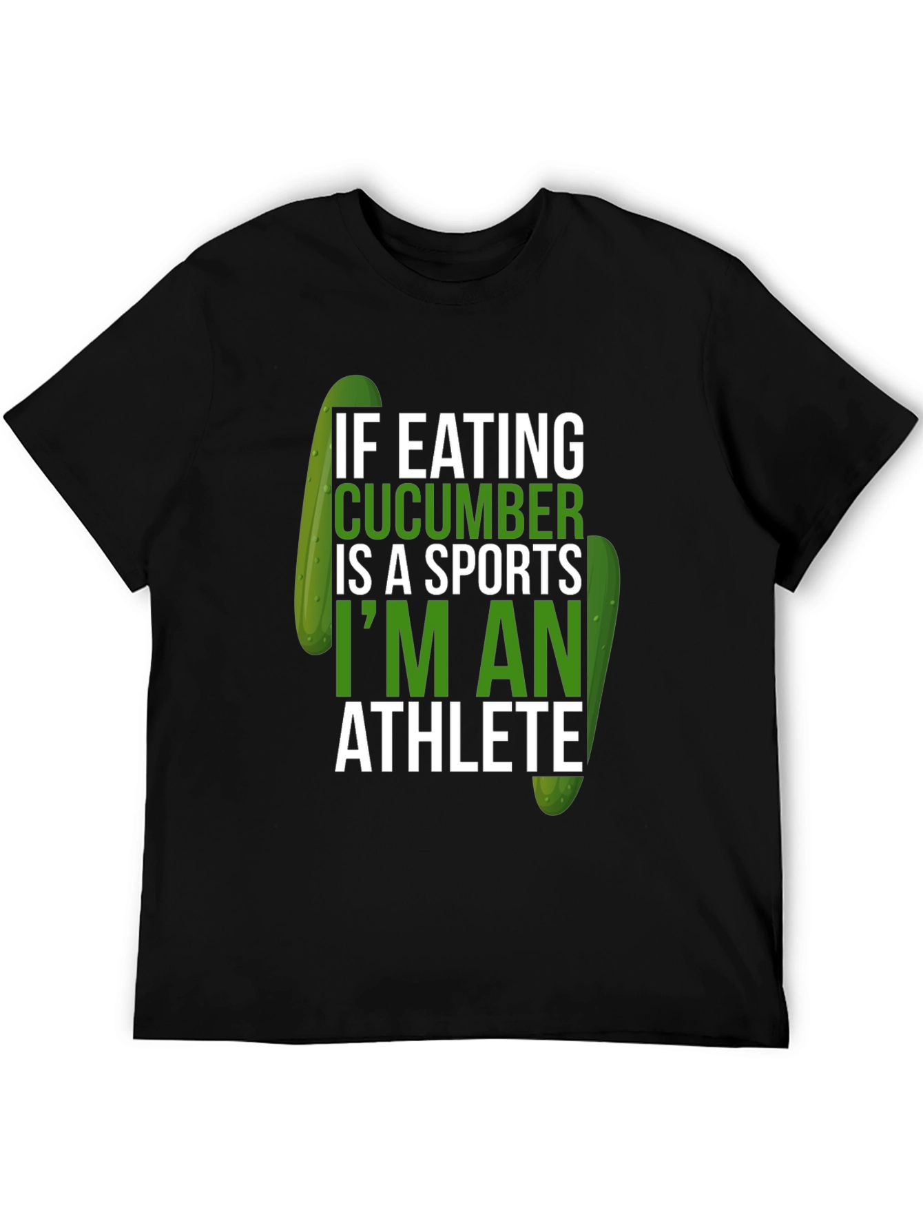 Funny Cucumber Athlete T-Shirt