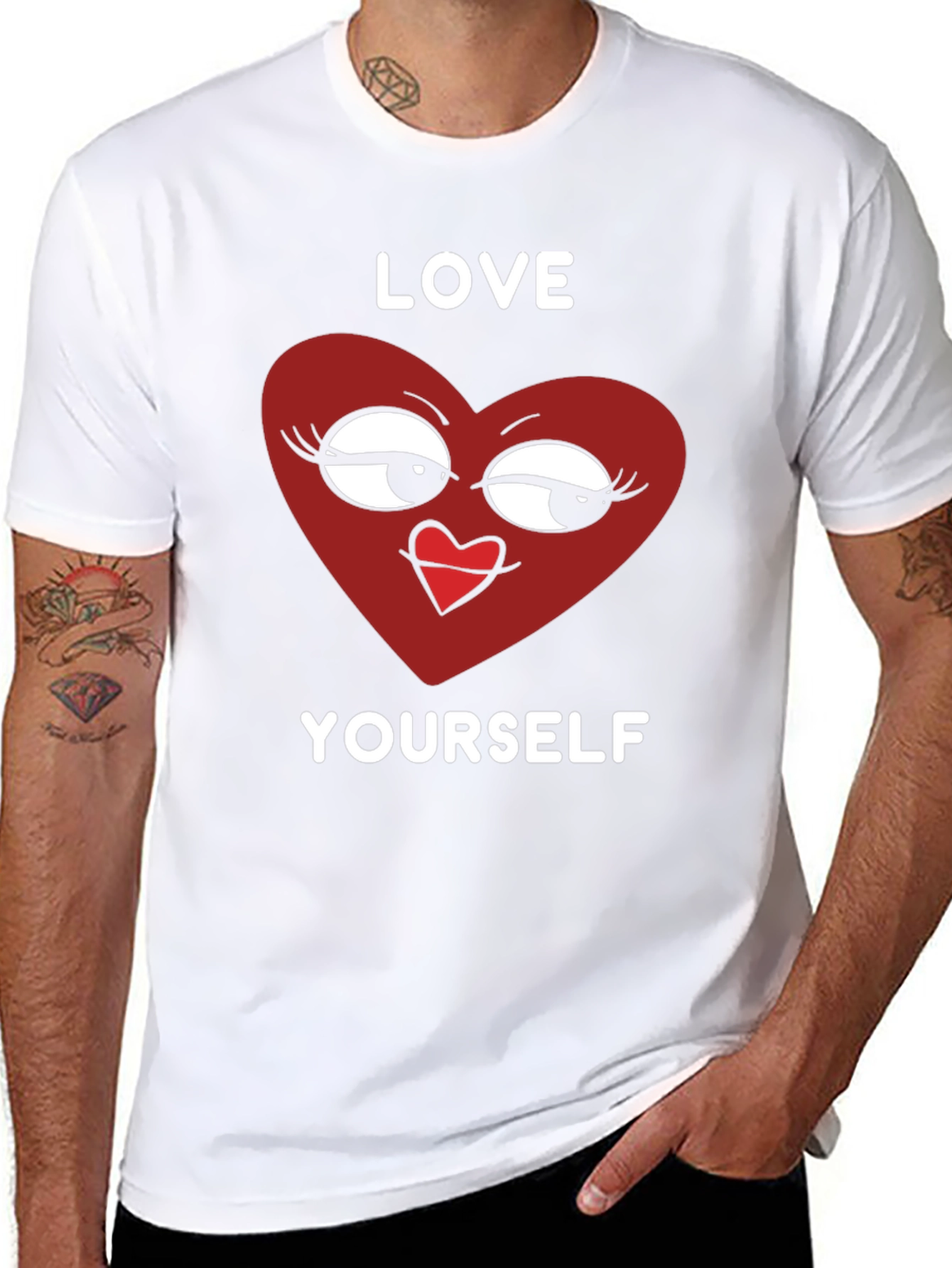 Love Yourself Graphic T-Shirt - Stylish Unisex Tee