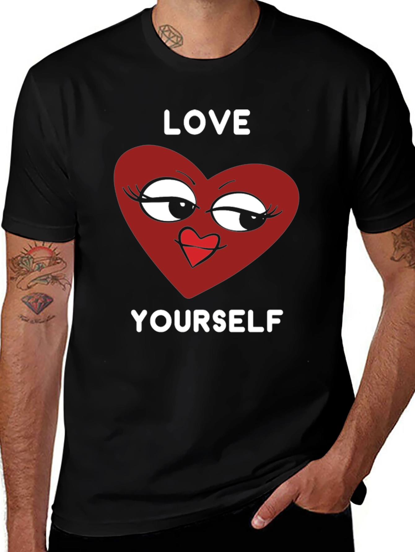 Love Yourself Graphic T-Shirt - Stylish Unisex Tee
