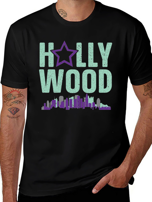 Hollywood Skyline Graphic Tee