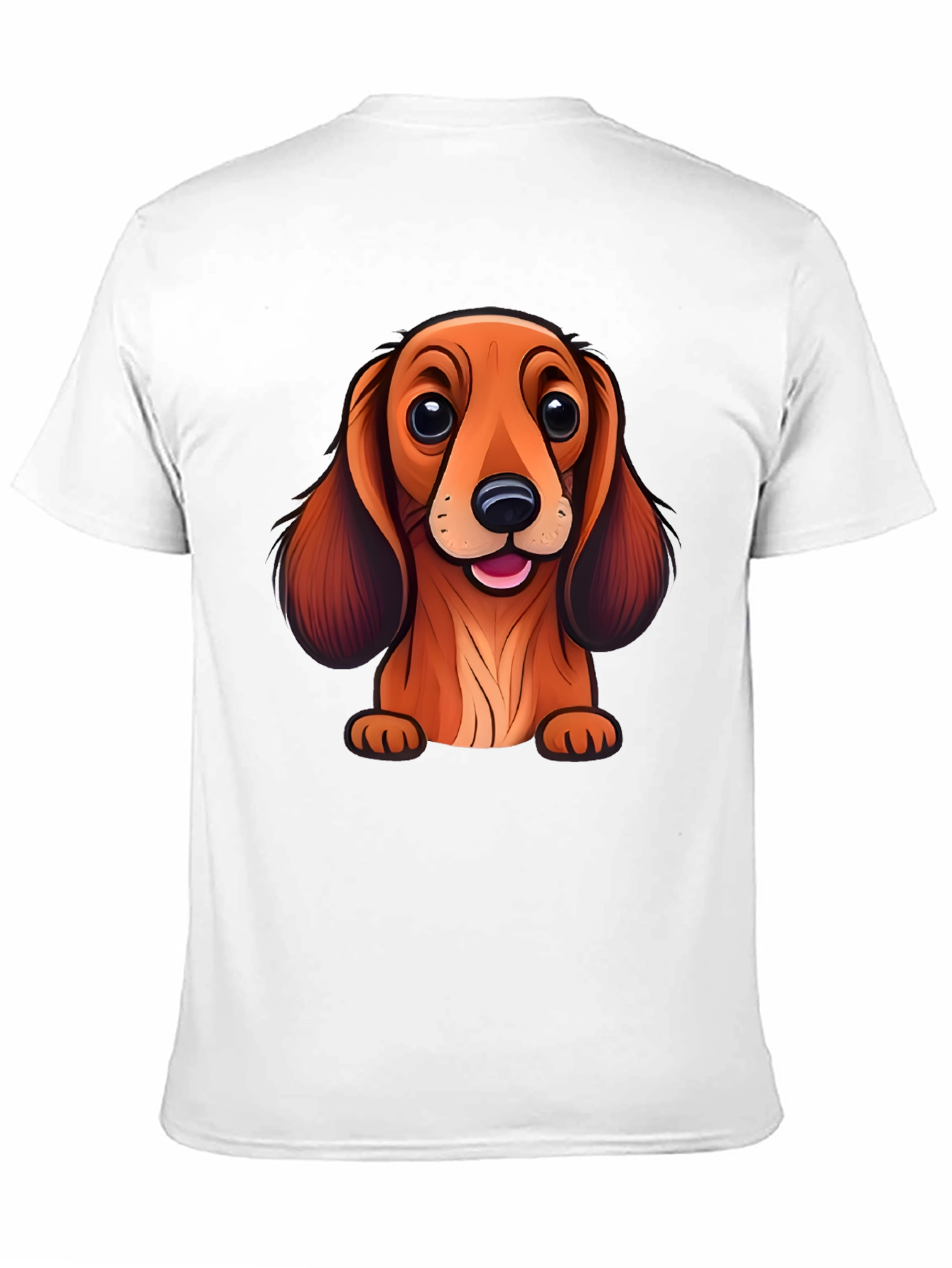 Cute Dachshund Cartoon T-Shirt