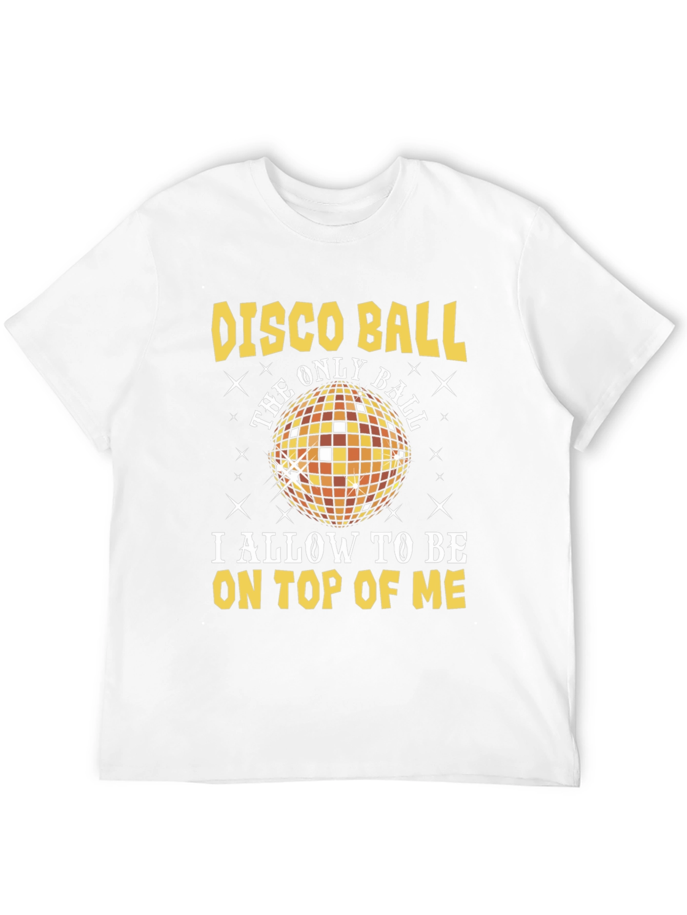 Disco Ball Graphic T-Shirt