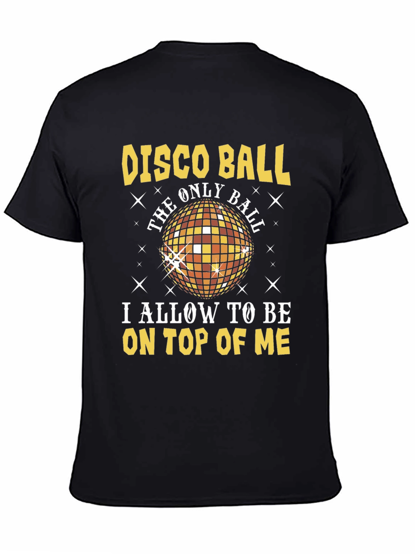 Disco Ball Graphic T-Shirt