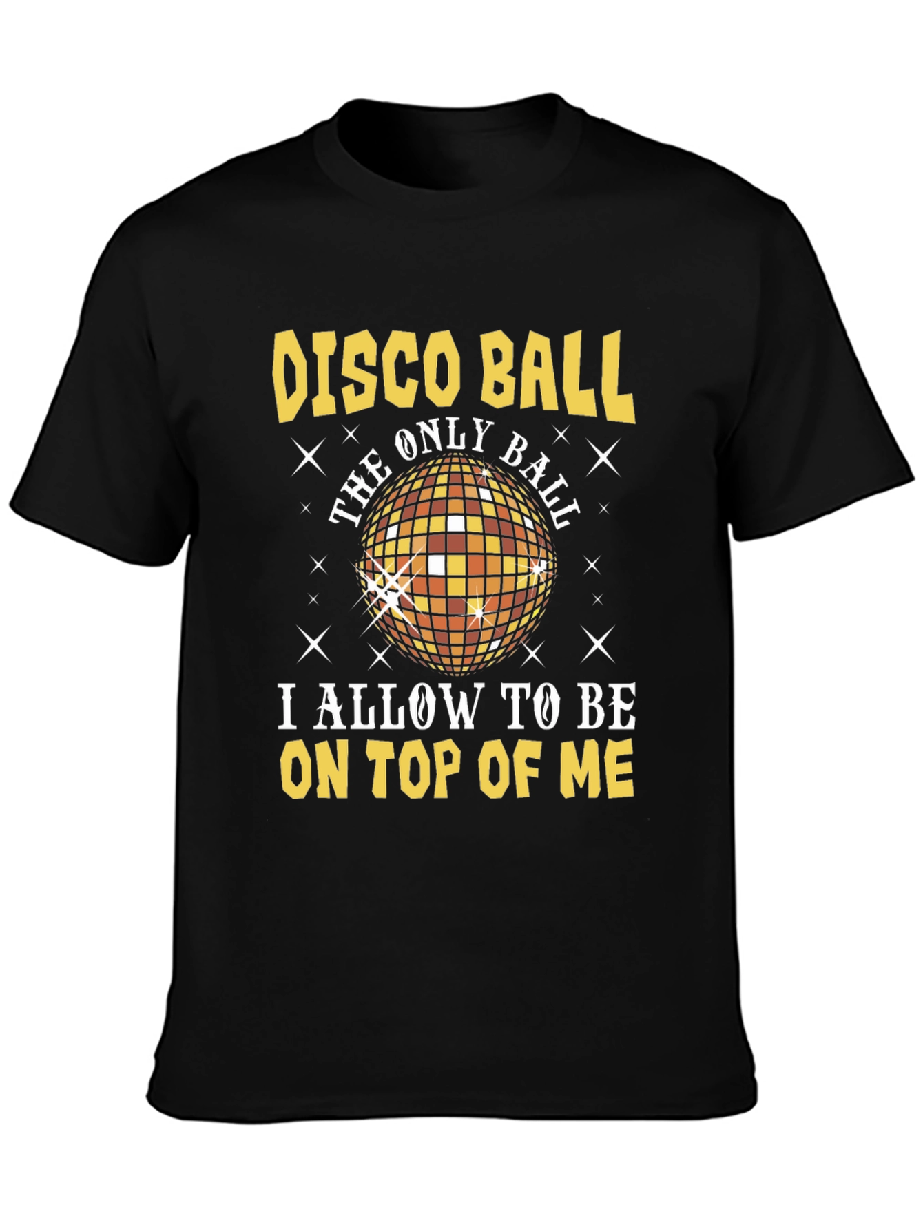 Disco Ball Graphic T-Shirt