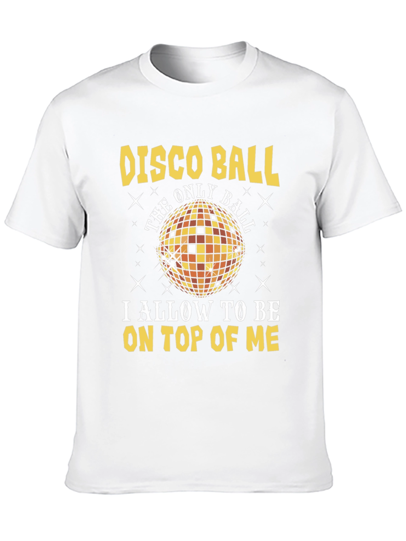 Disco Ball Graphic T-Shirt