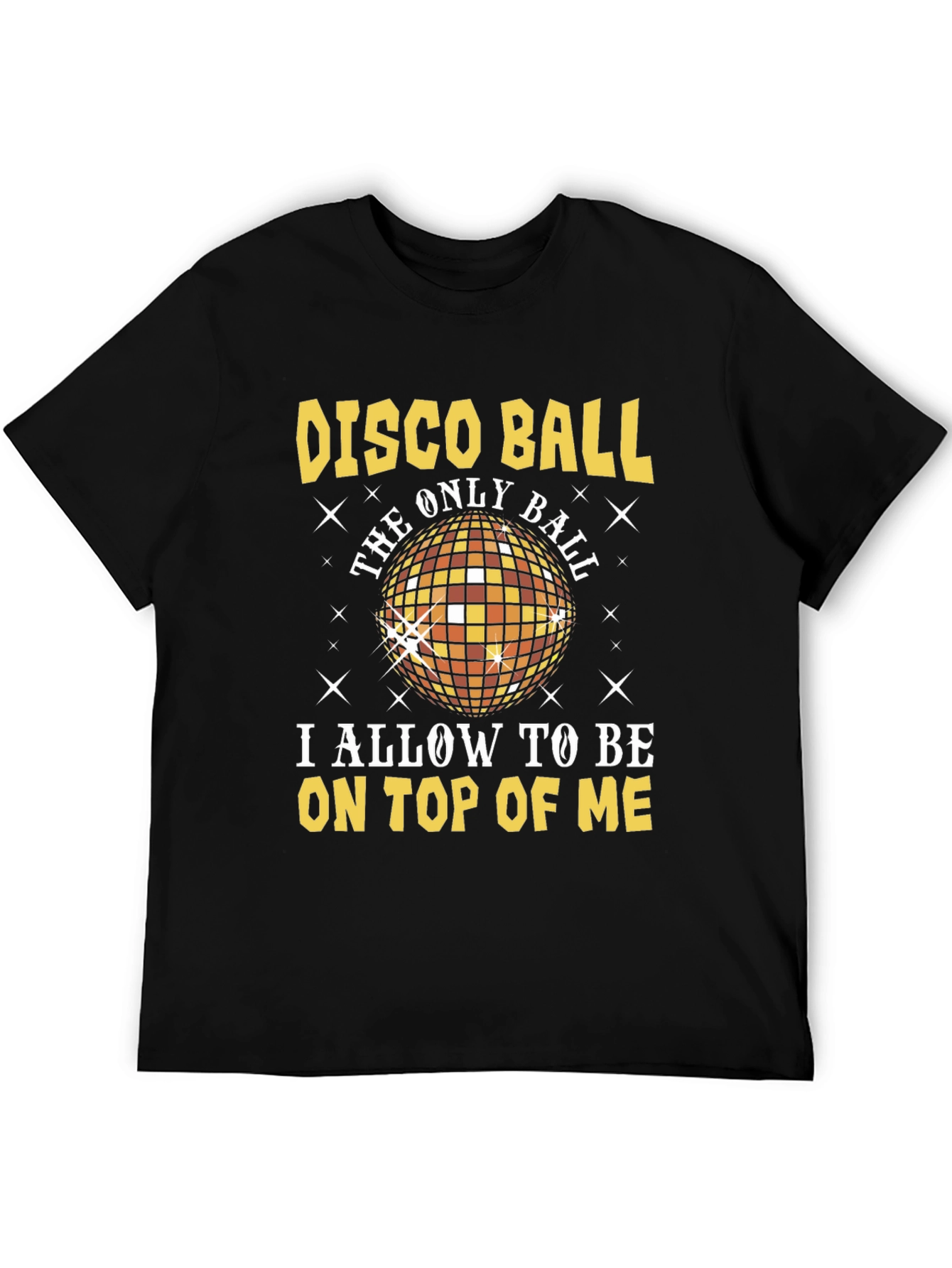 Disco Ball Graphic T-Shirt