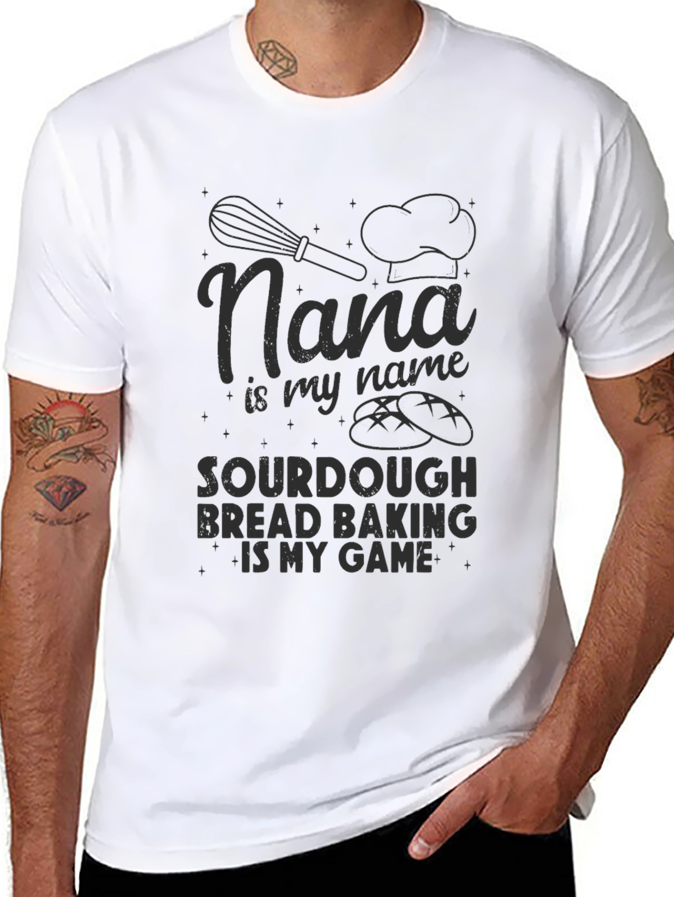 Nana Sourdough Baking T-Shirt - Bakers Gift