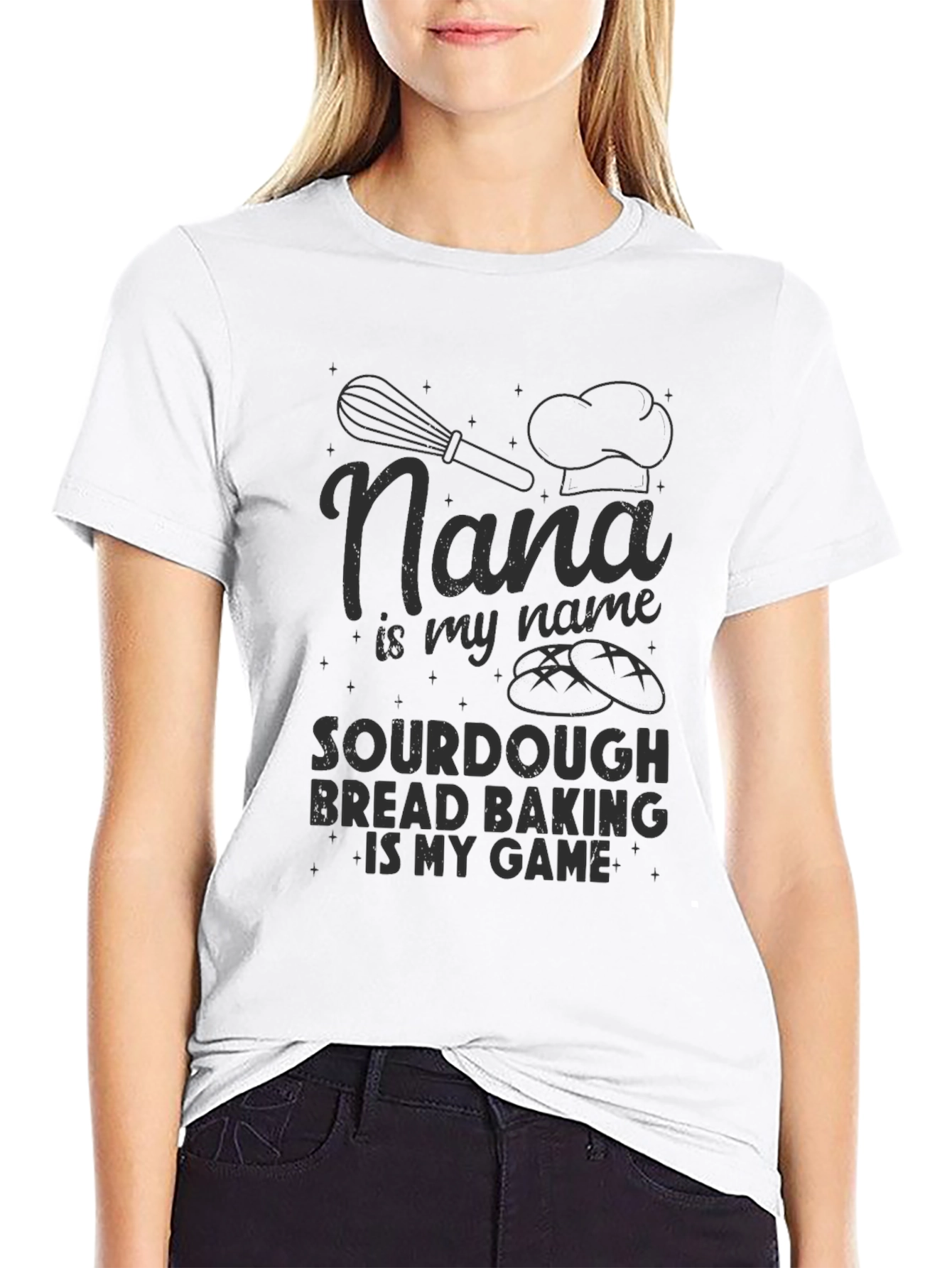 Nana Sourdough Baking T-Shirt - Bakers Gift