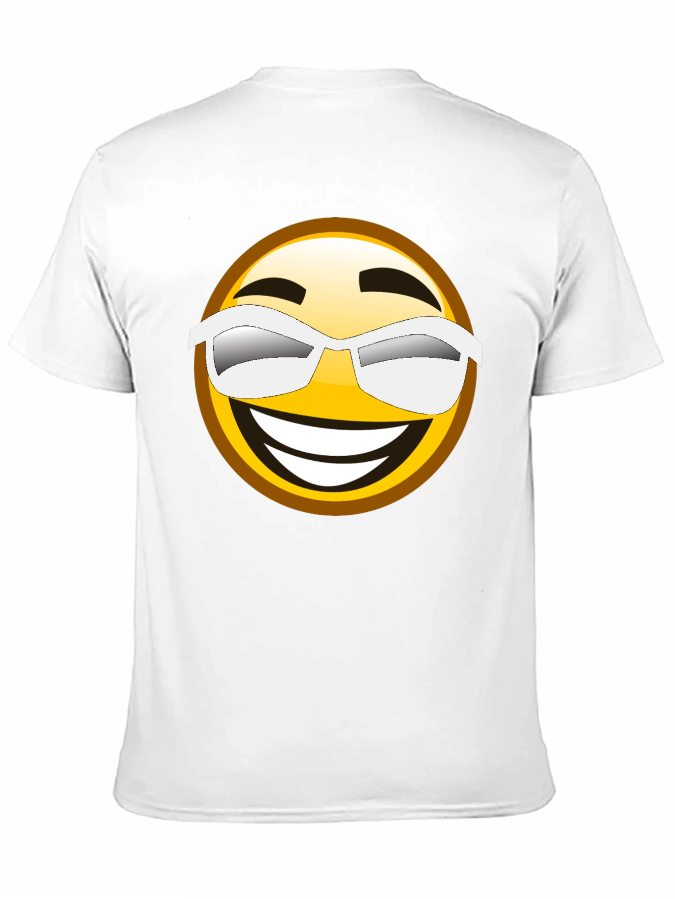 Cool Emoji Graphic Black T-Shirt