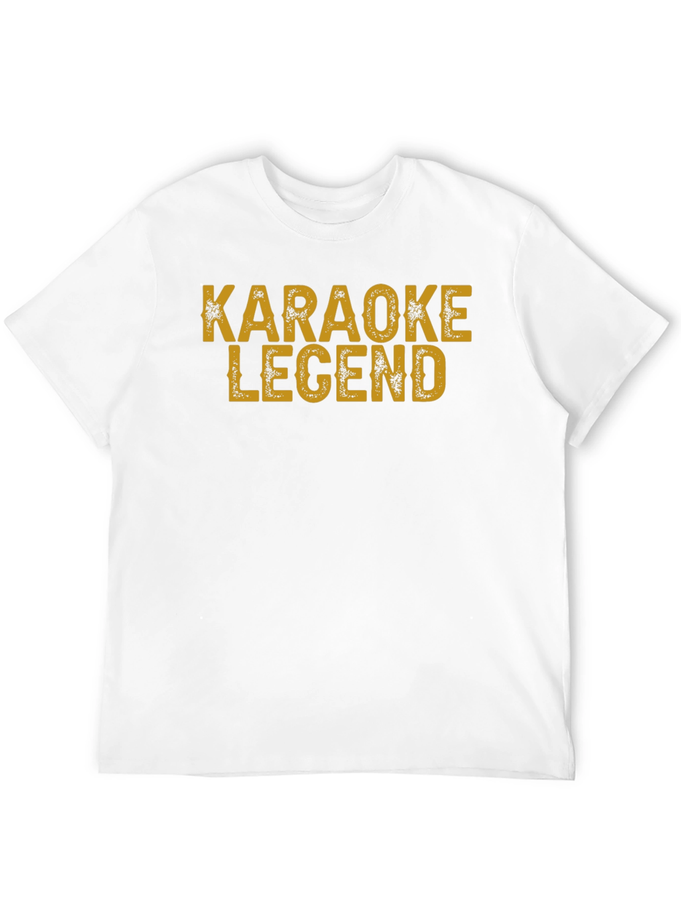 Karaoke Legend Black T-Shirt - Fun Sing-Along Apparel