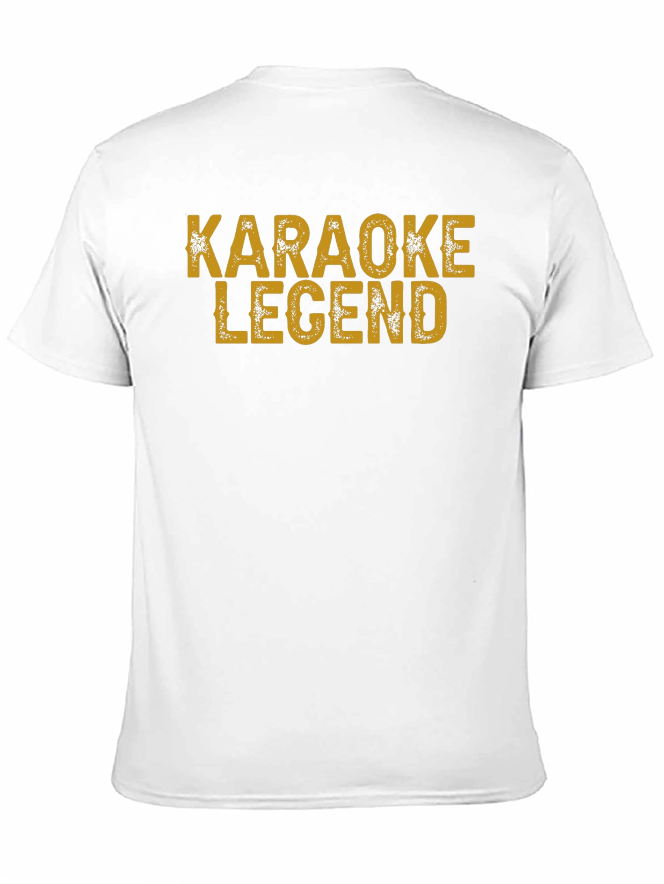 Karaoke Legend Black T-Shirt - Fun Sing-Along Apparel