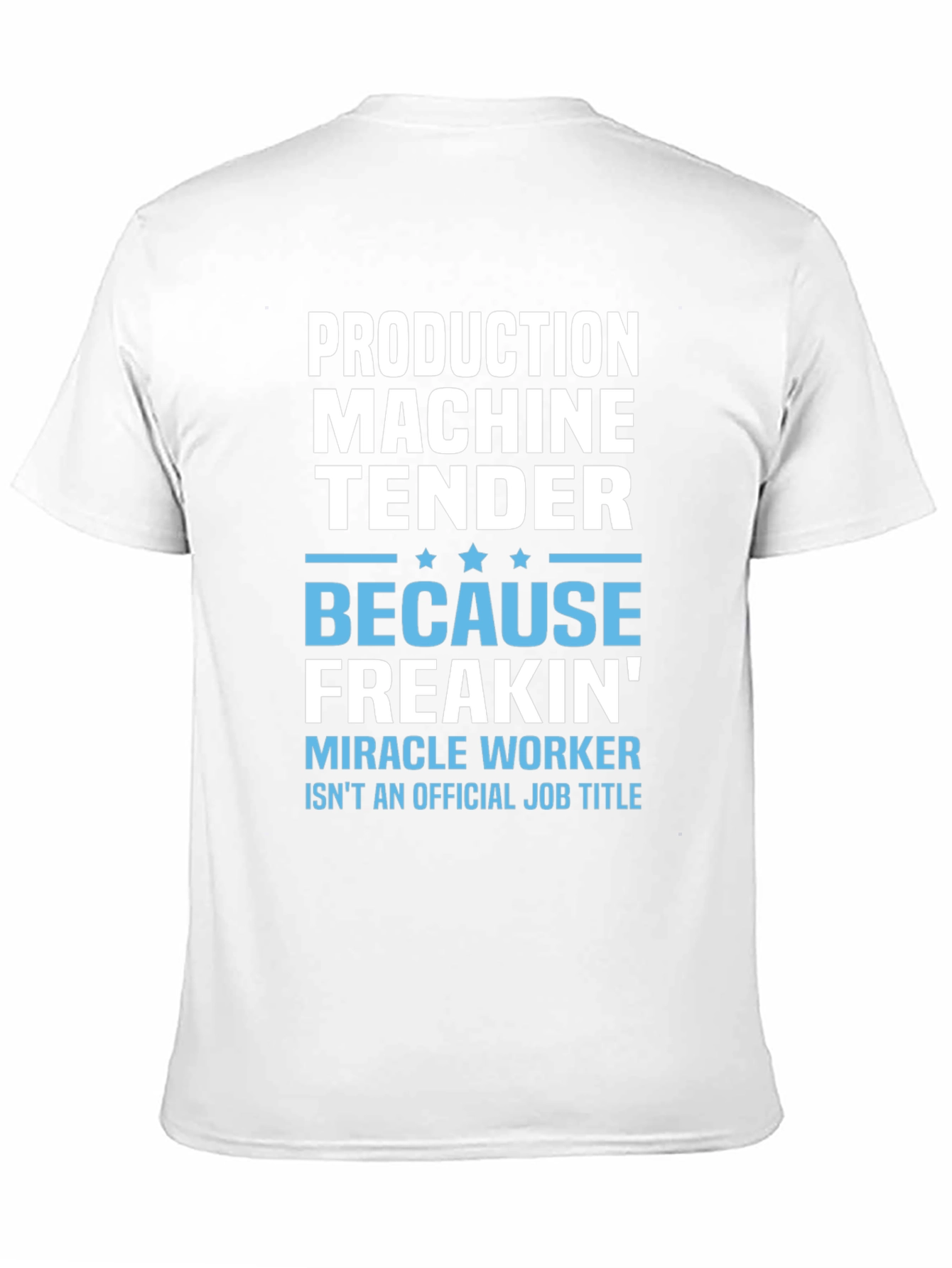 Production Machine Tender Graphic Tee