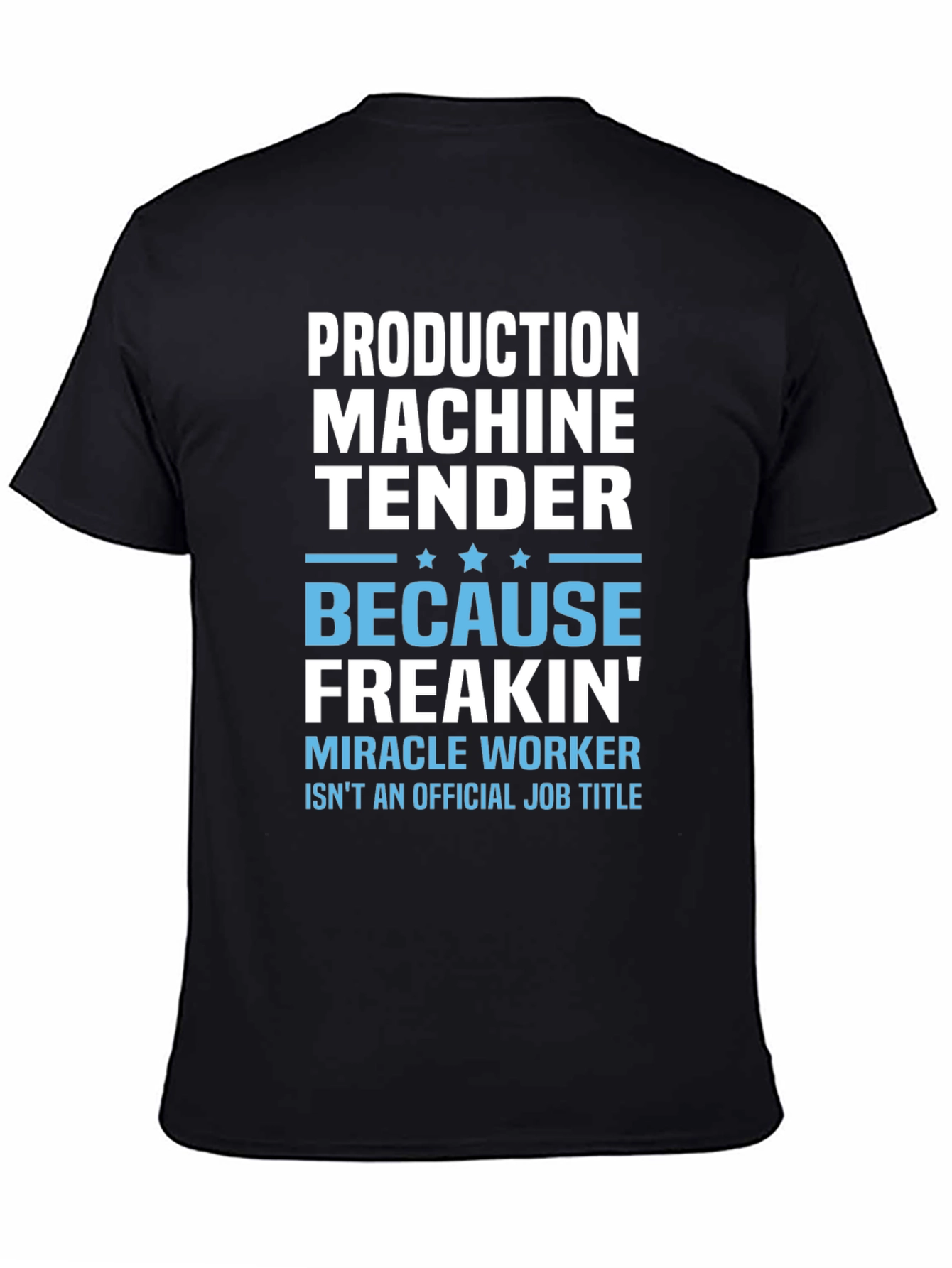 Production Machine Tender Graphic Tee