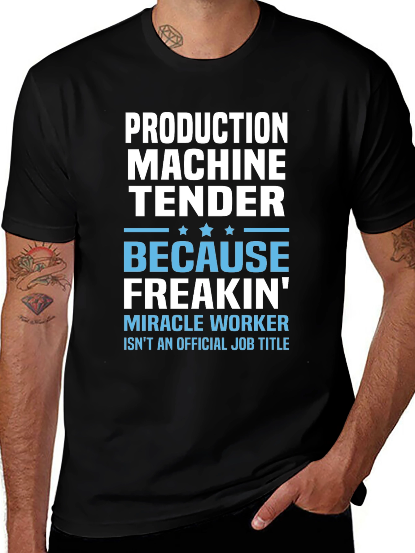 Production Machine Tender Graphic Tee