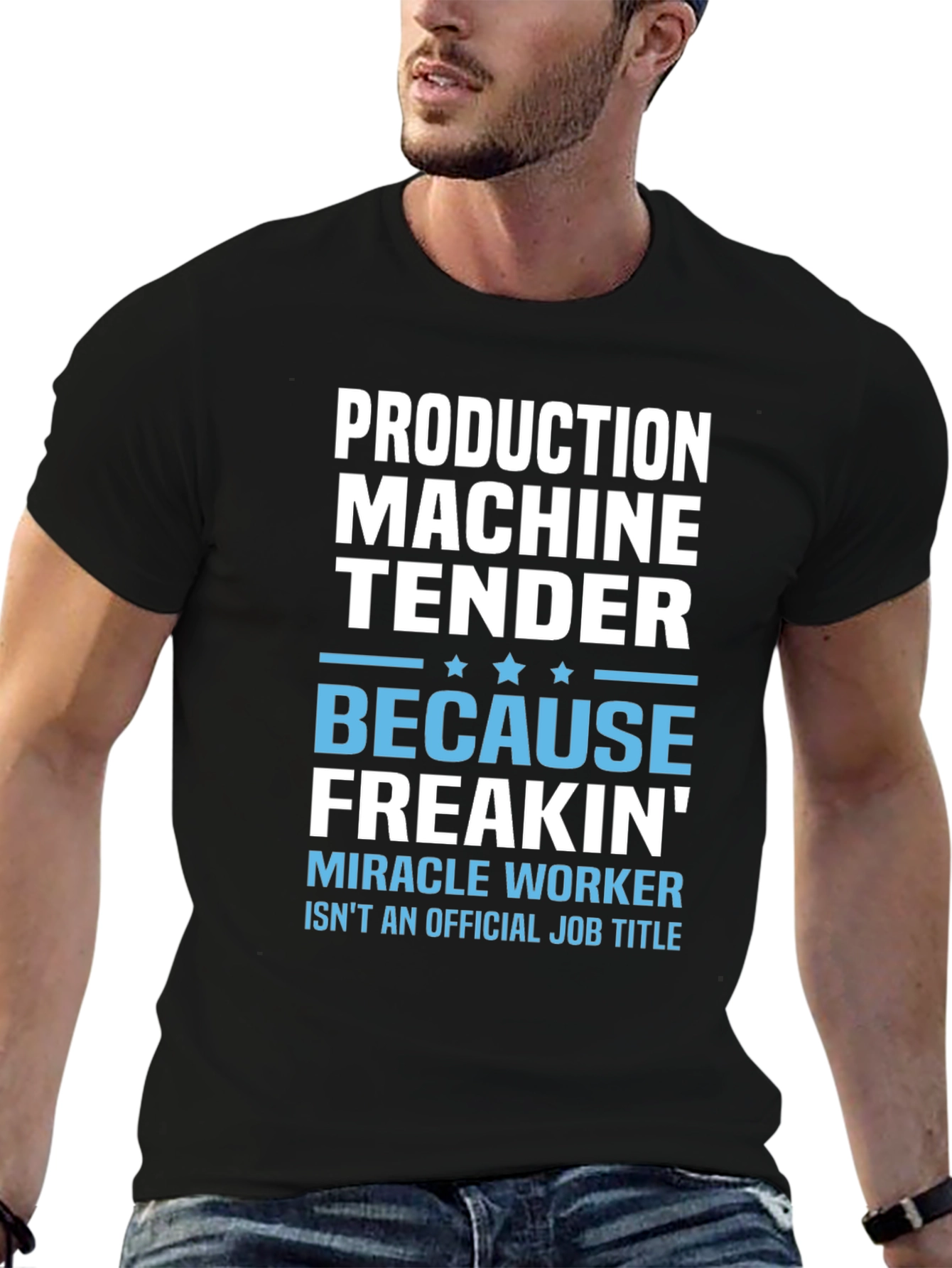 Production Machine Tender Graphic Tee