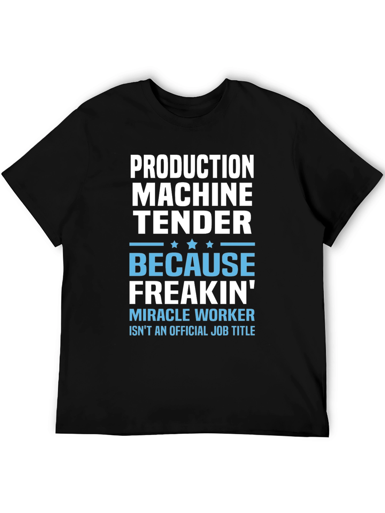 Production Machine Tender Graphic Tee