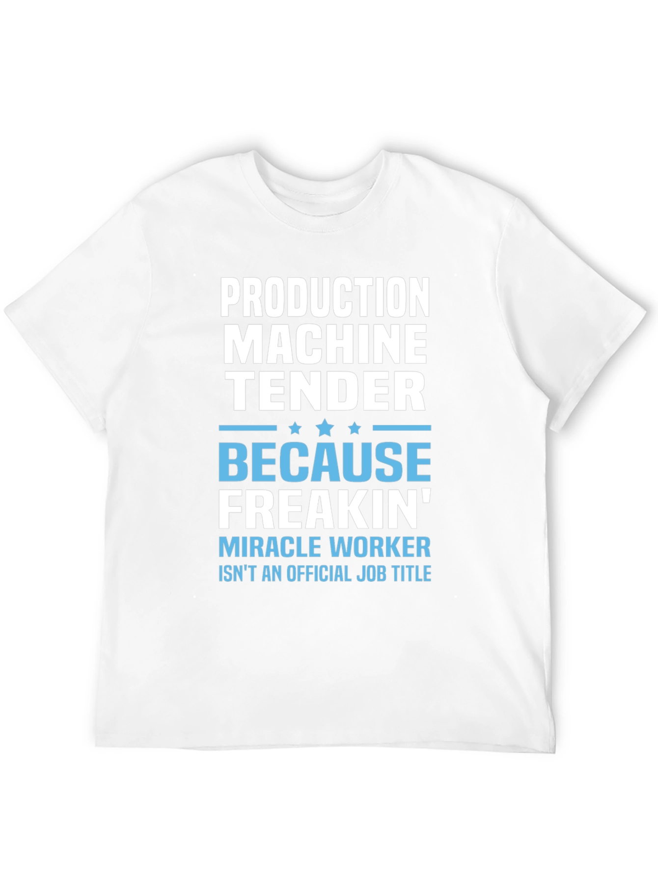 Production Machine Tender Graphic Tee