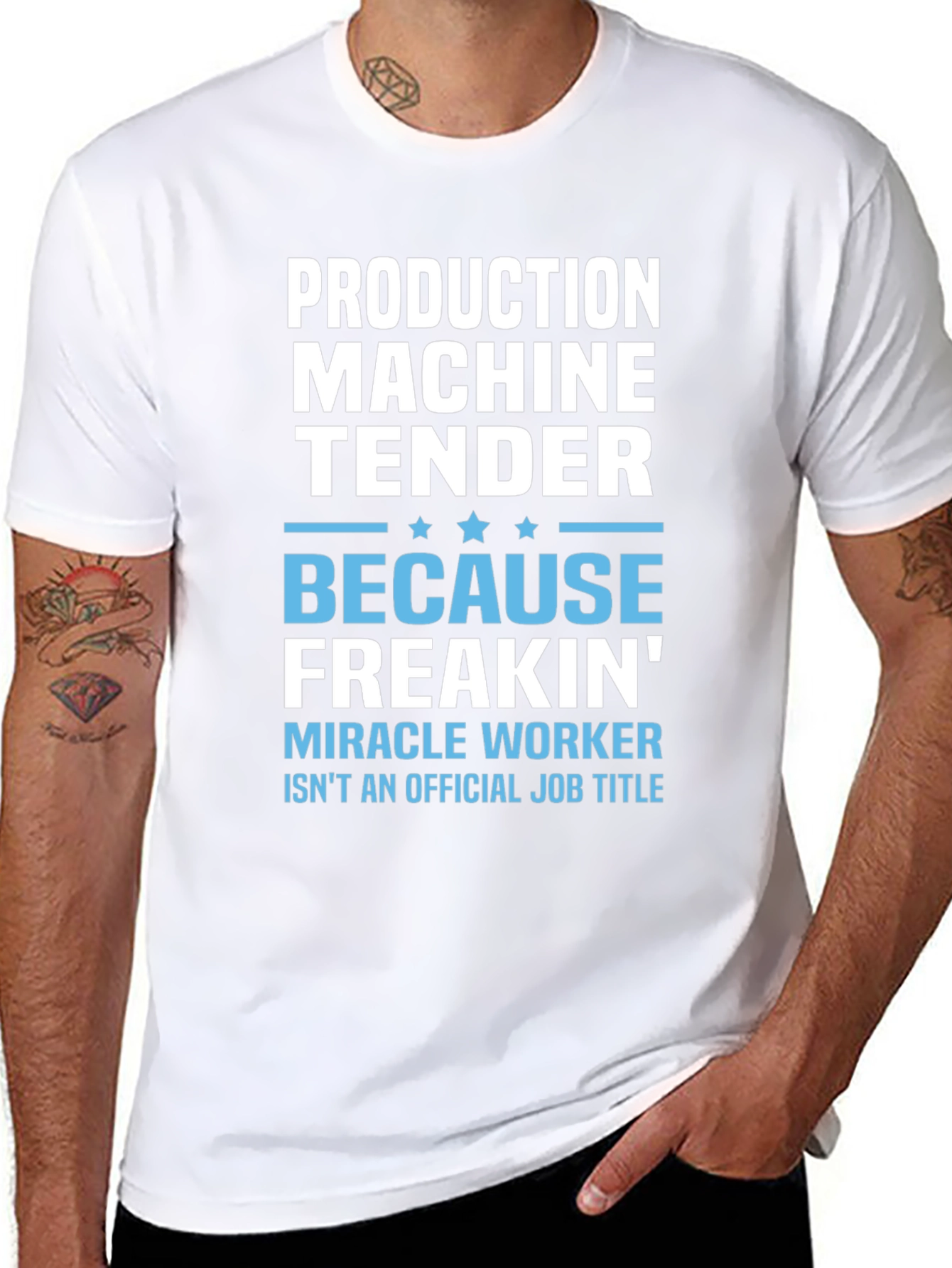 Production Machine Tender Graphic Tee