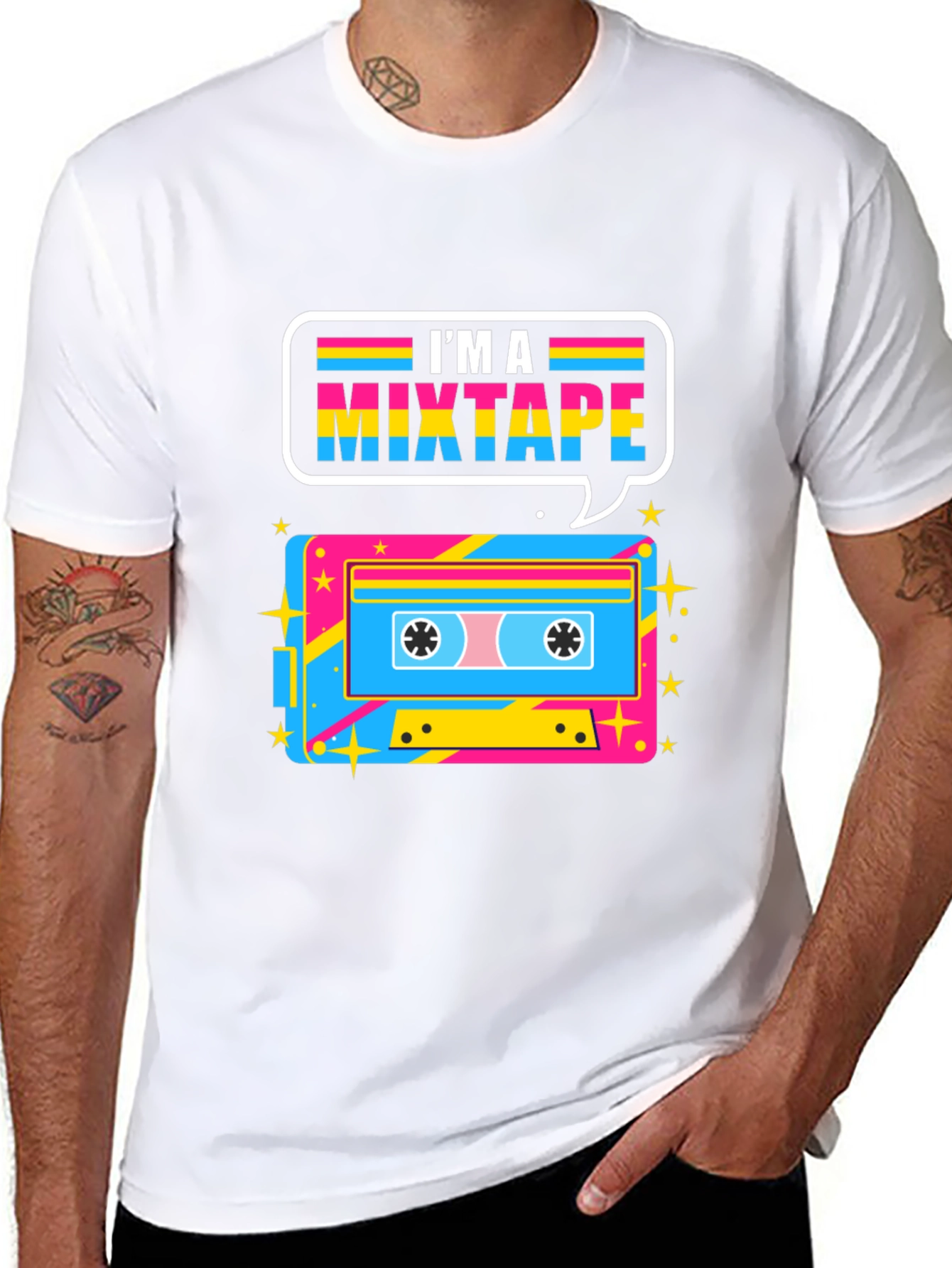 Pansexual Pride Mixtape T-Shirt
