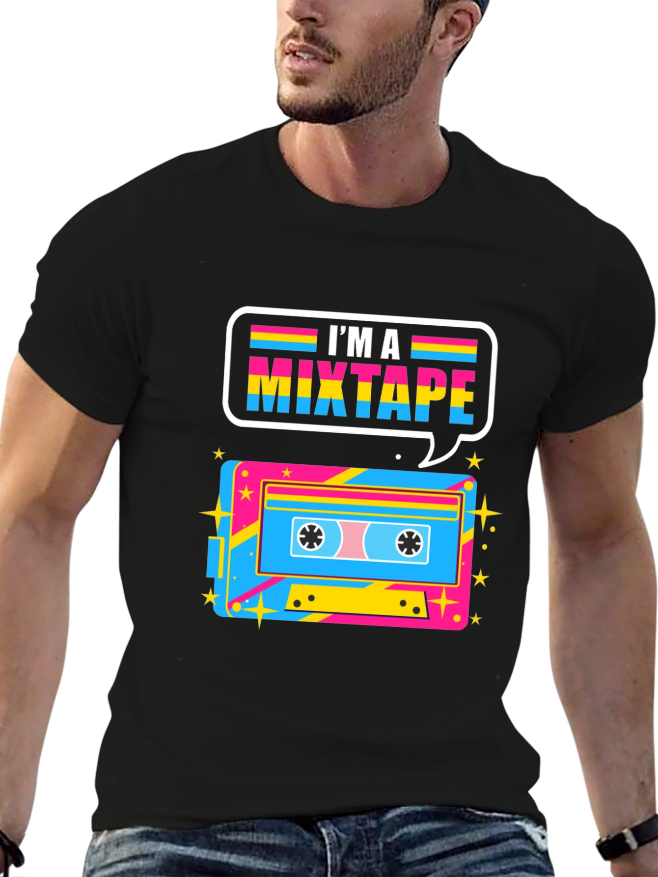 Pansexual Pride Mixtape T-Shirt