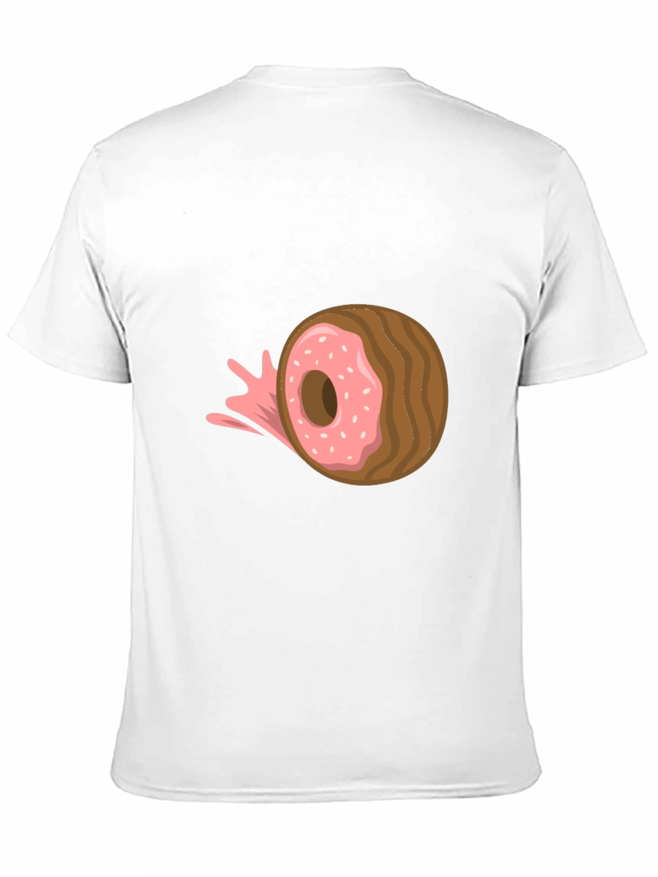 Doughnut Burst Graphic Tee - Casual Comfort