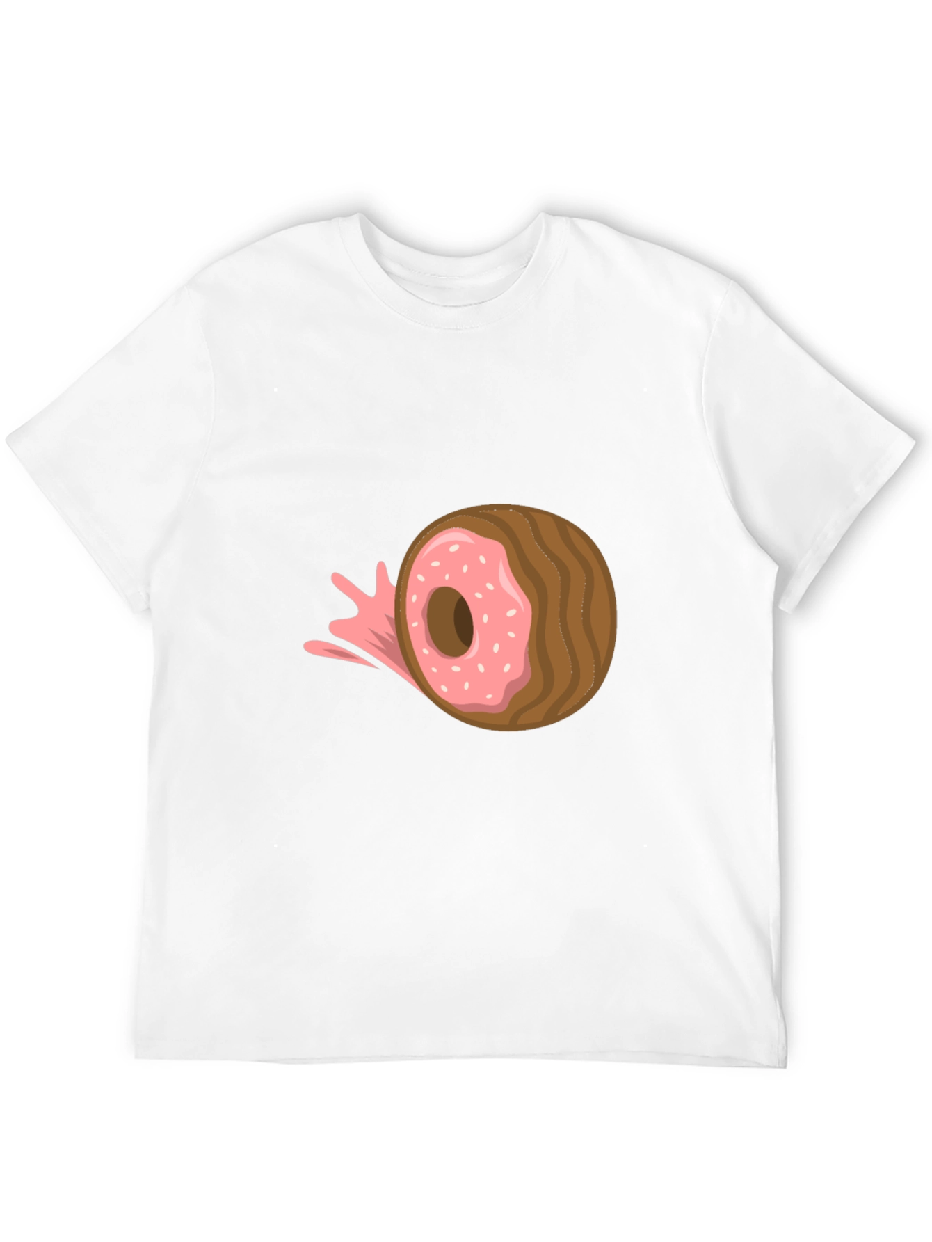Doughnut Burst Graphic Tee - Casual Comfort