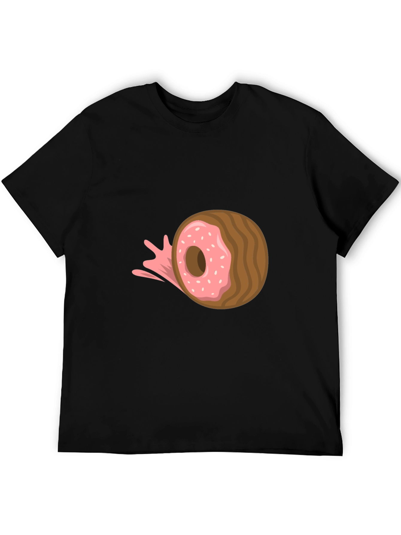 Doughnut Burst Graphic Tee - Casual Comfort