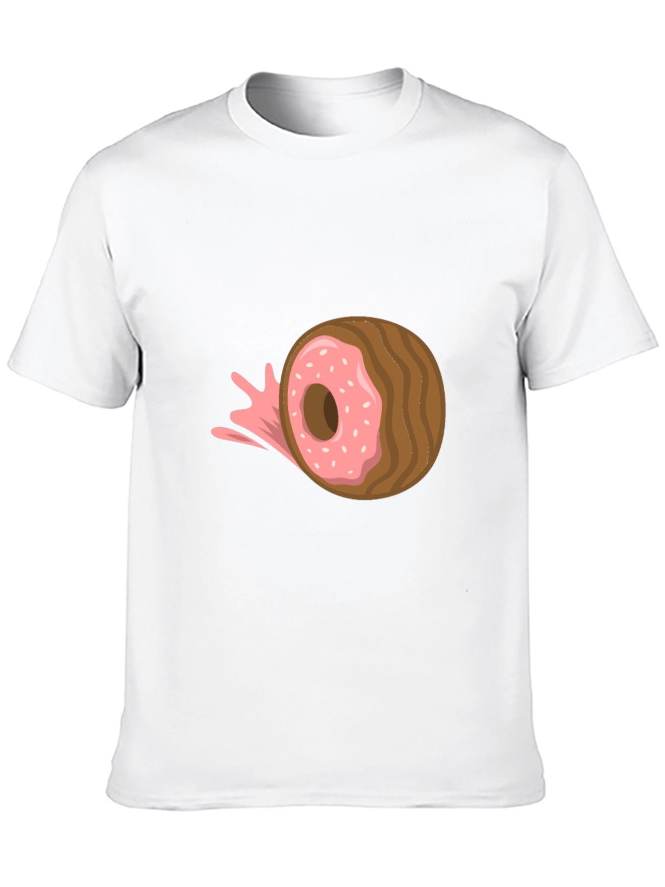 Doughnut Burst Graphic Tee - Casual Comfort