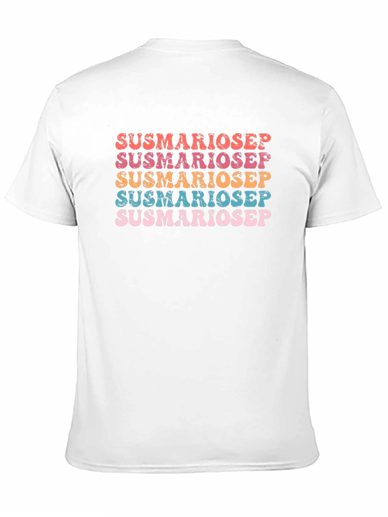 Susmariosep Retro Graphic T-Shirt