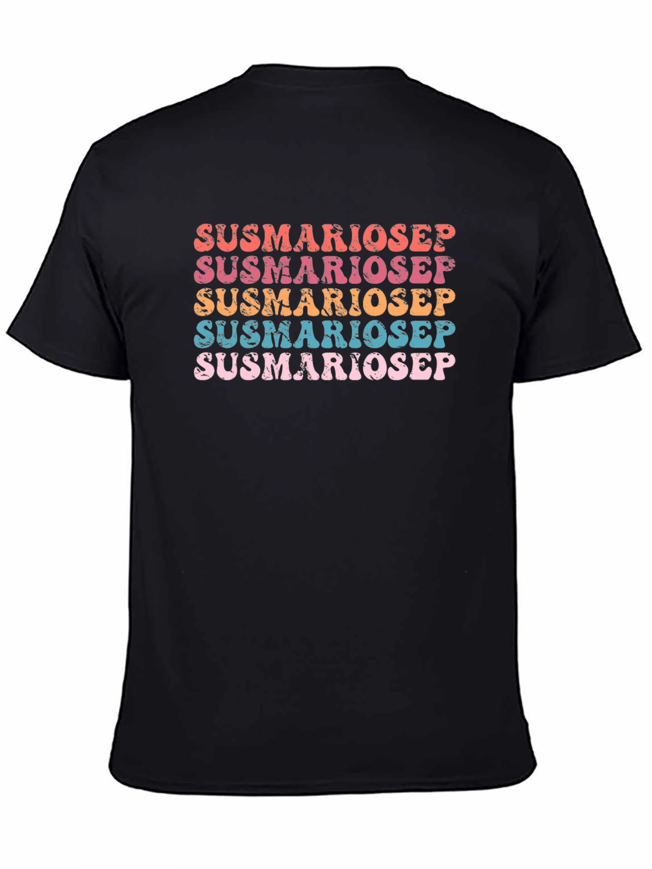Susmariosep Retro Graphic T-Shirt