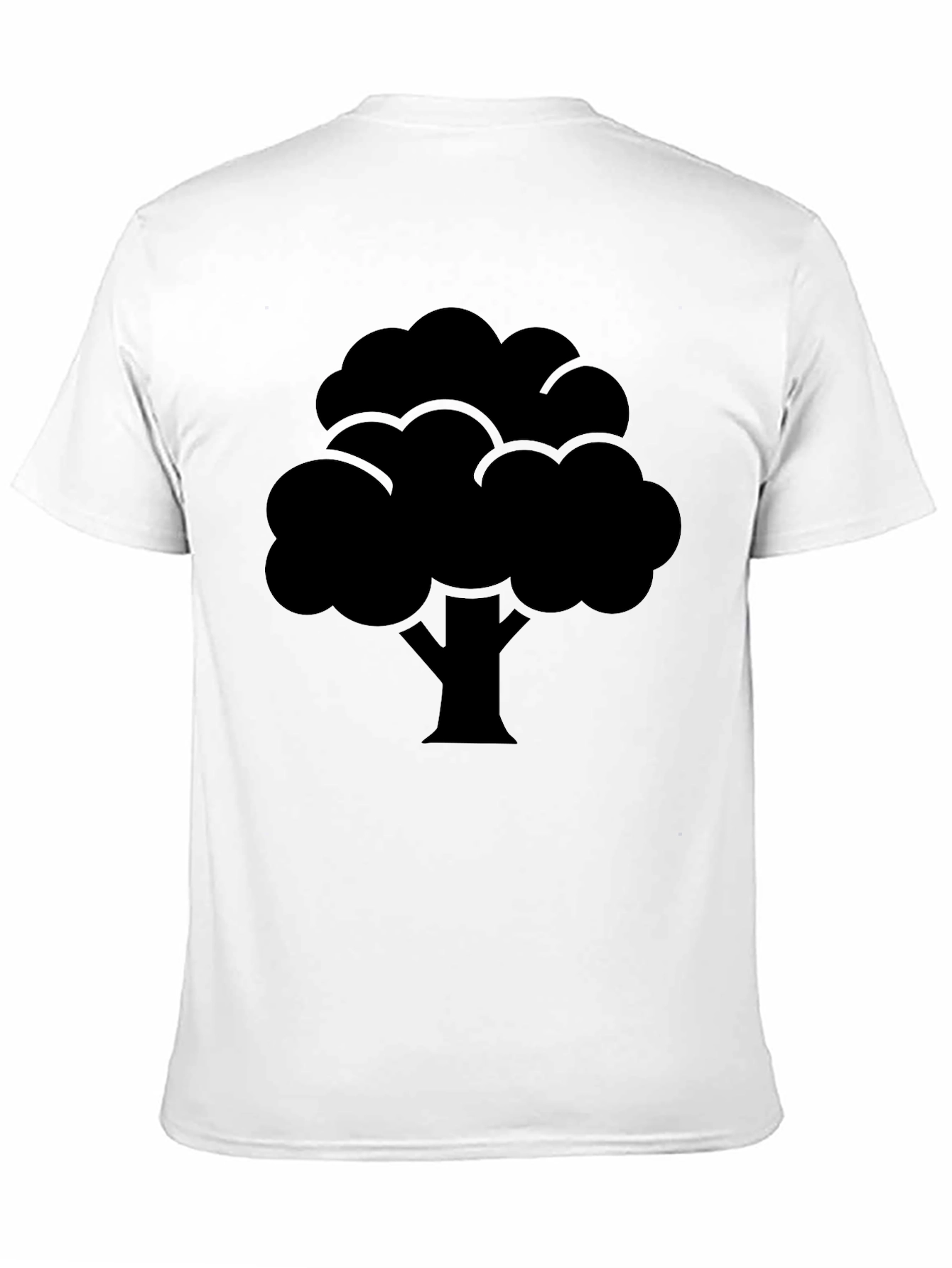 Black Tree Graphic Tee - Nature Inspired Design