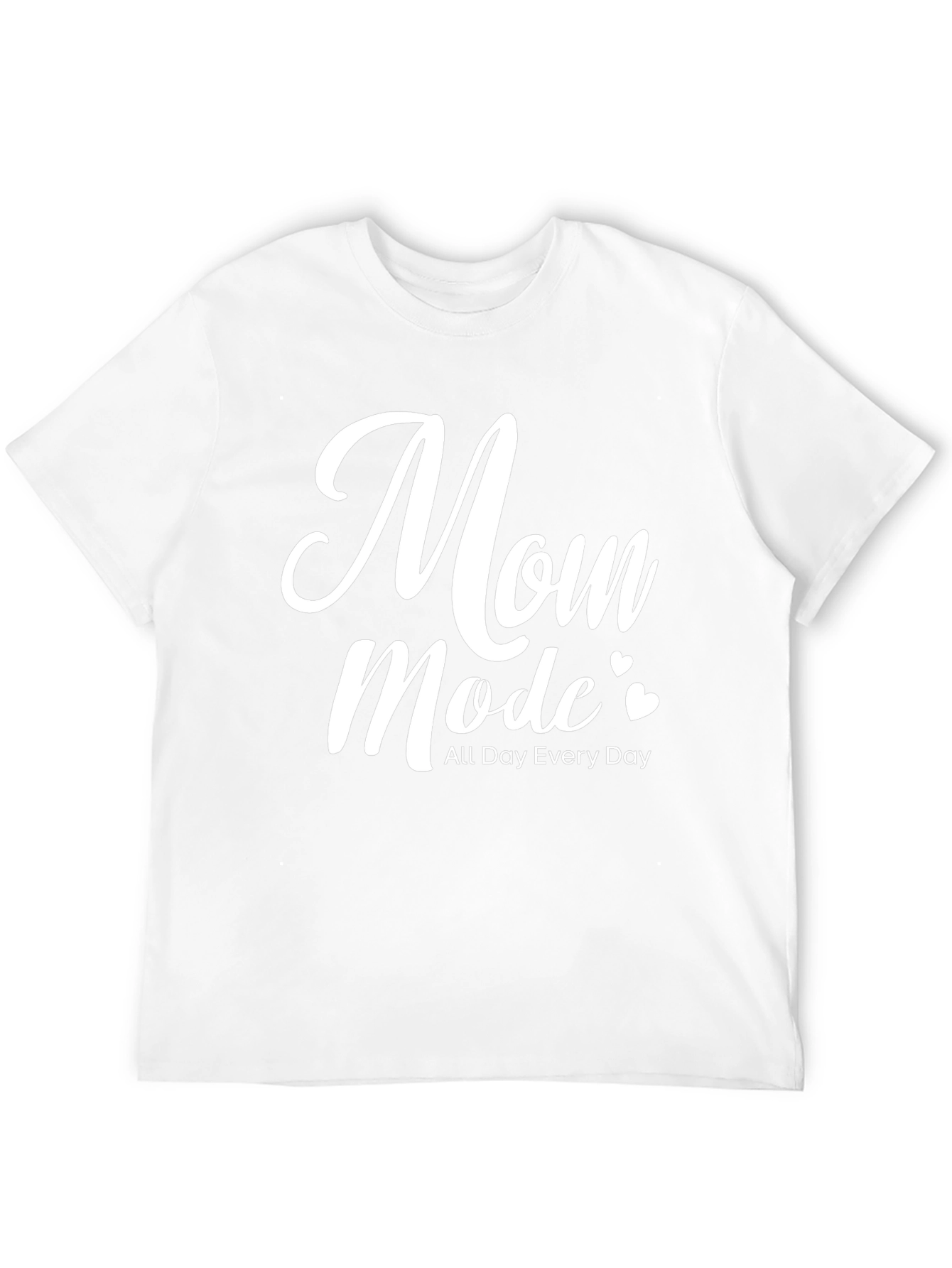 Mom Mode All Day Every Day Black Tee