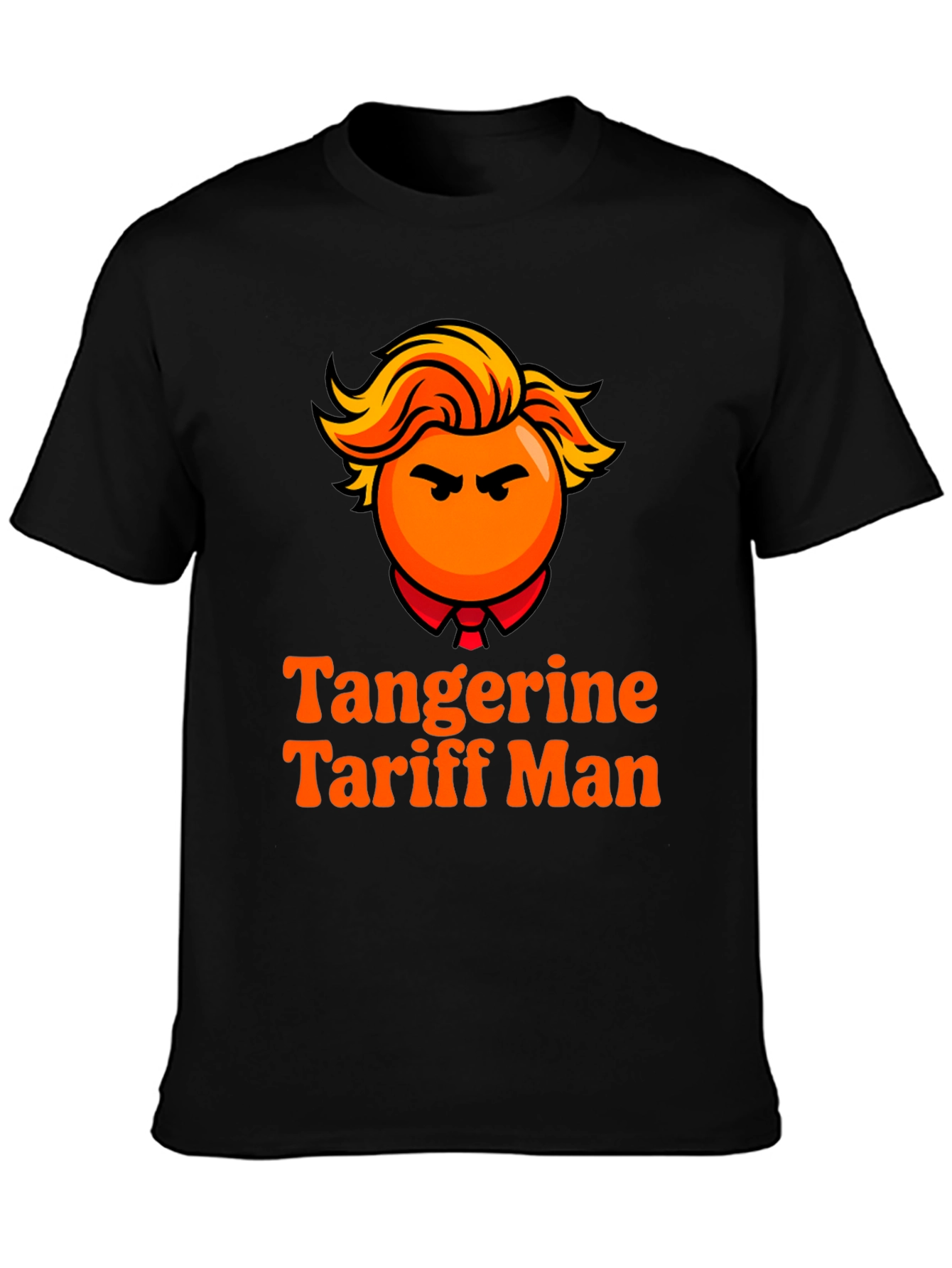 Tangerine Tariff Man Graphic Tee